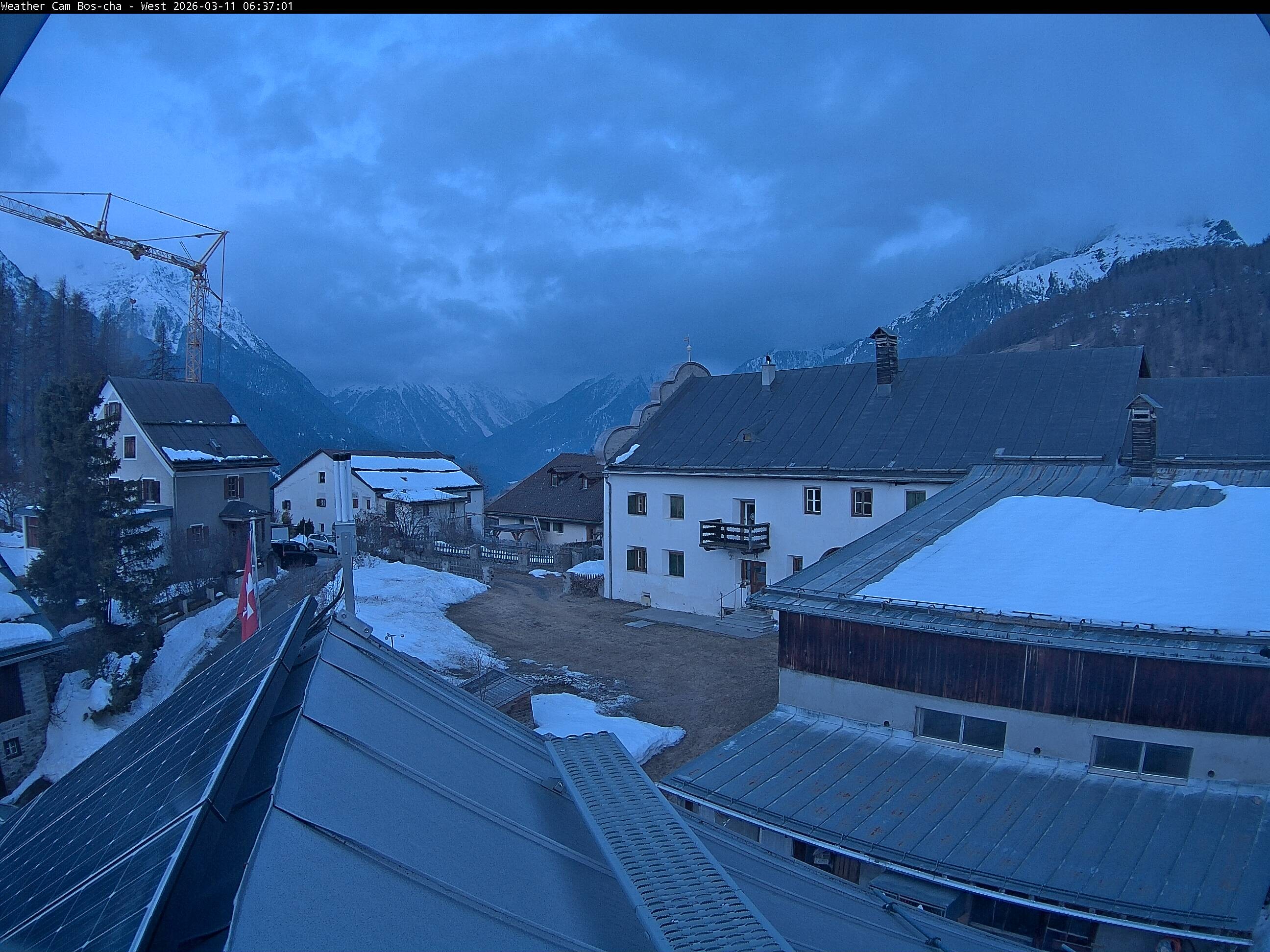 Archiv Foto Webcam Ardez Bos-cha Westen