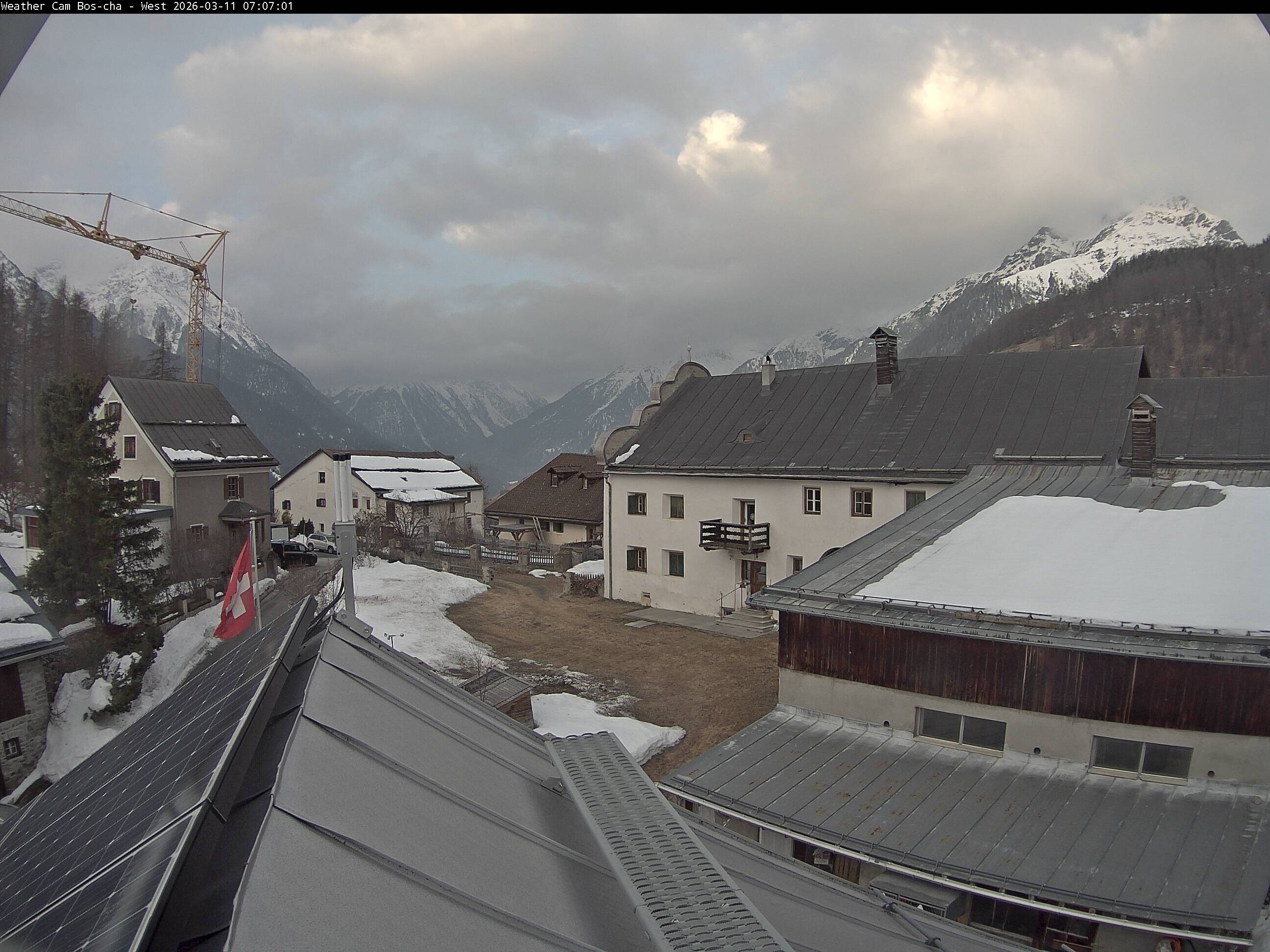 Archiv Foto Webcam Ardez Bos-cha Westen