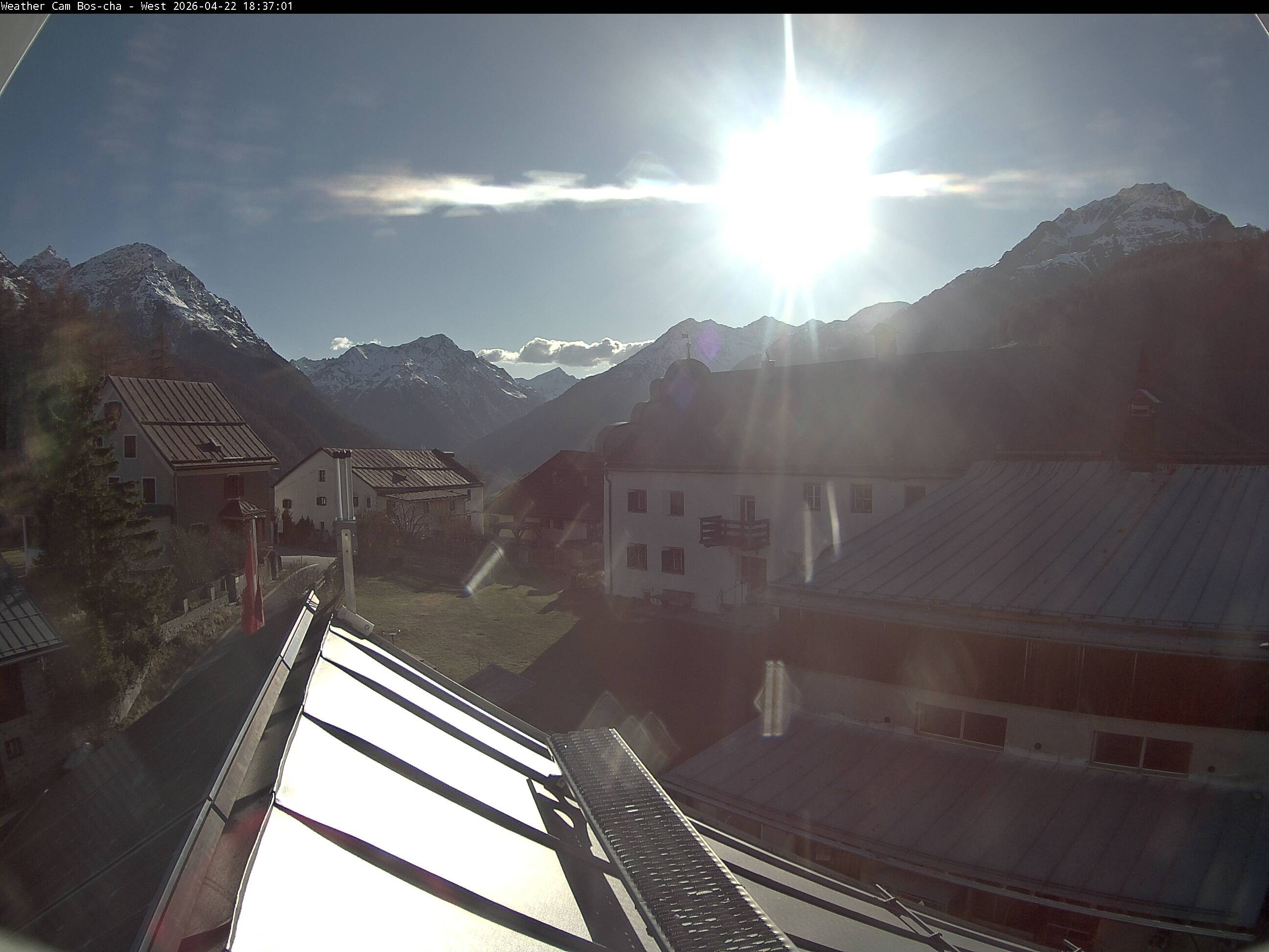 Archiv Foto Webcam Ardez Bos-cha Westen