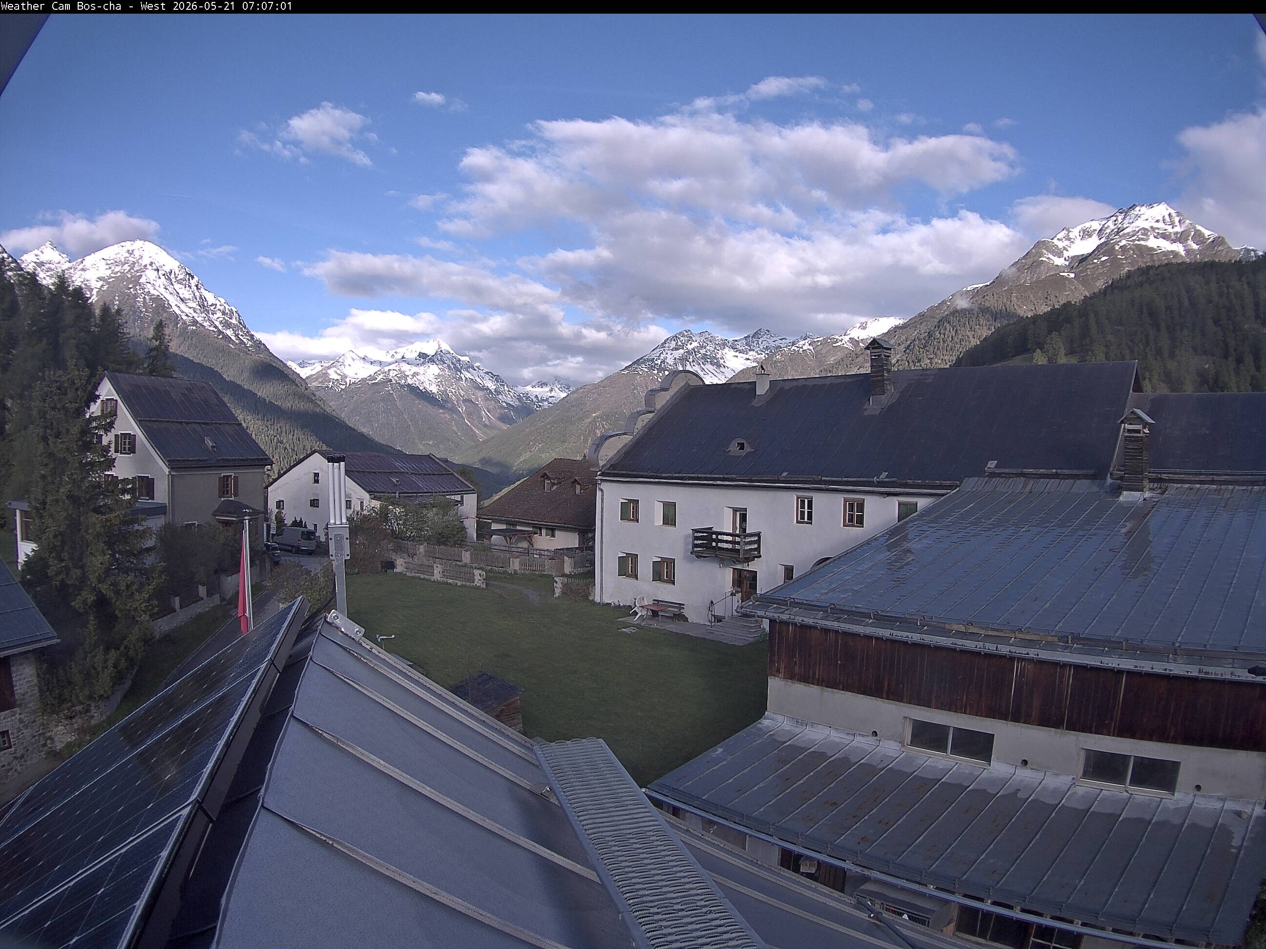Archiv Foto Webcam Ardez Bos-cha Westen