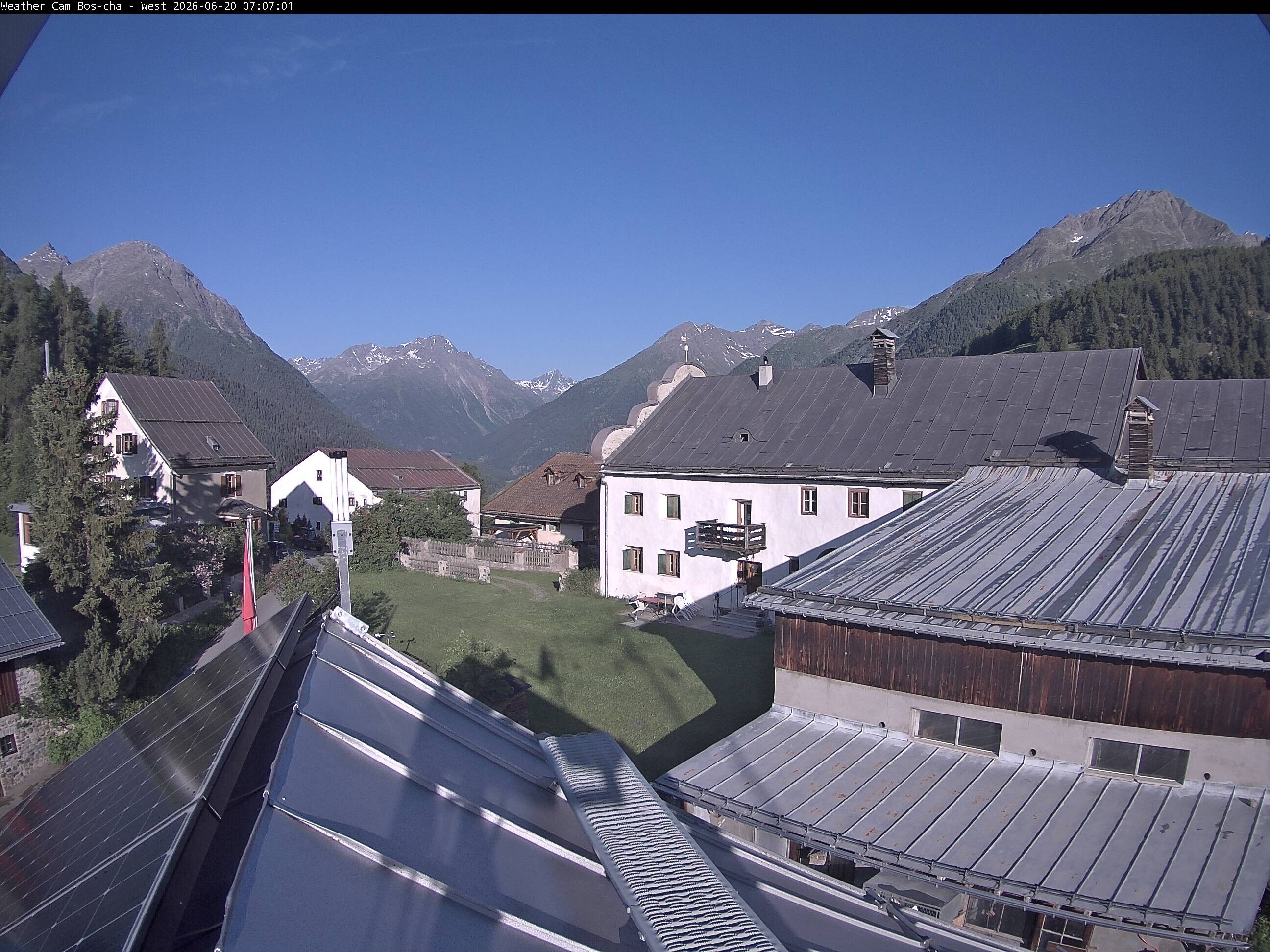 Archiv Foto Webcam Ardez Bos-cha Westen