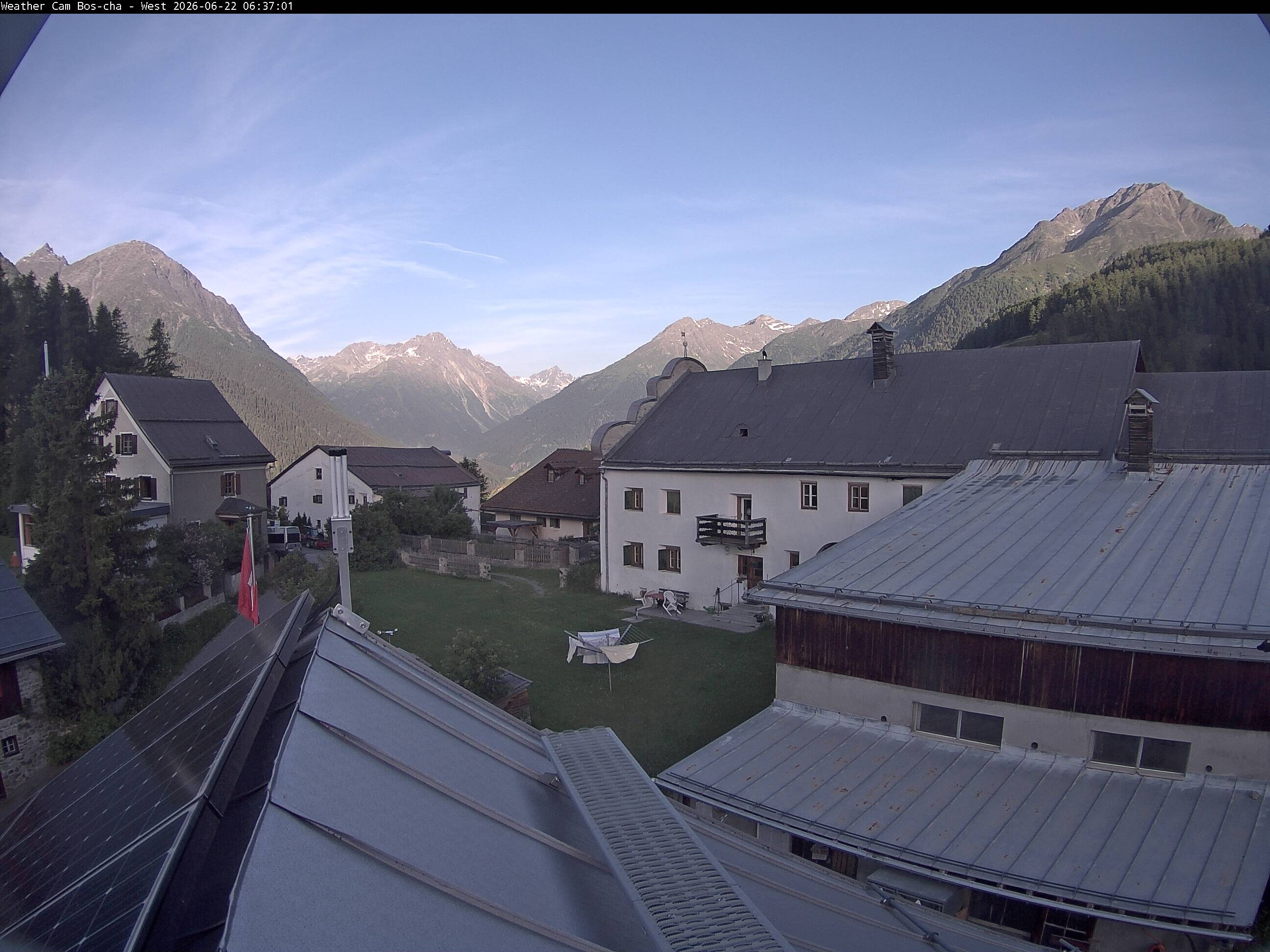 Archiv Foto Webcam Ardez Bos-cha Westen