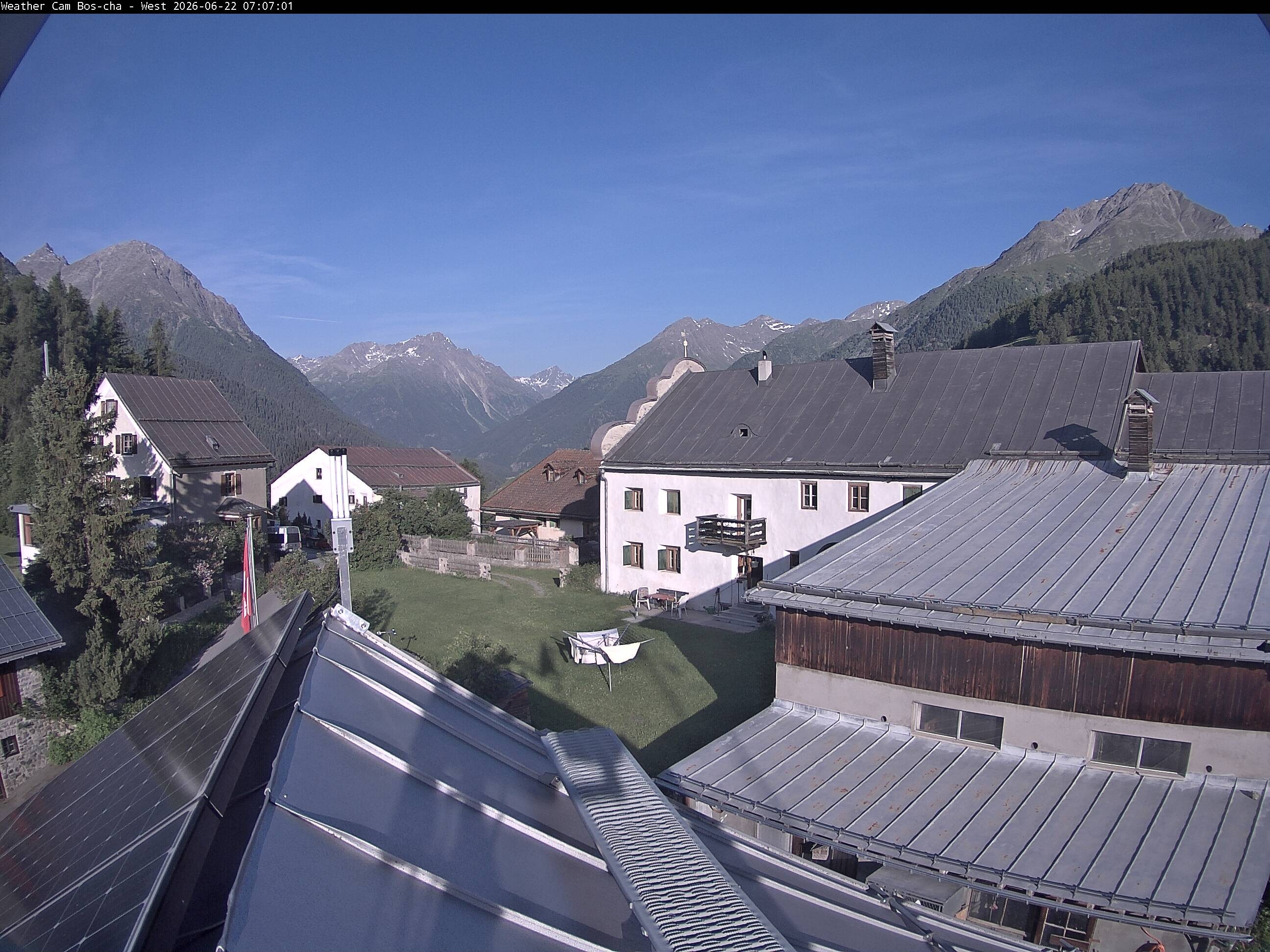 Archiv Foto Webcam Ardez Bos-cha Westen