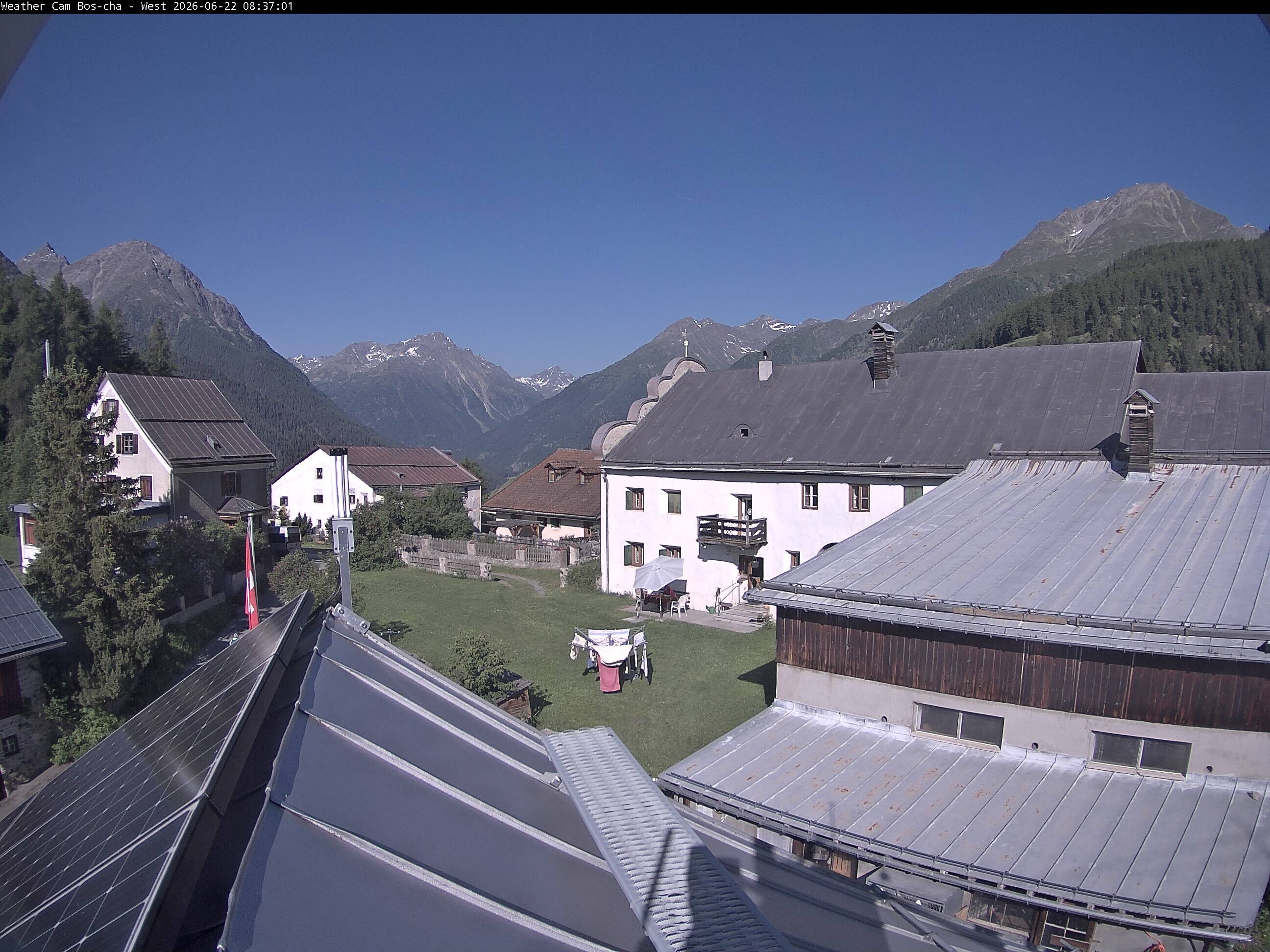 Archiv Foto Webcam Ardez Bos-cha Westen