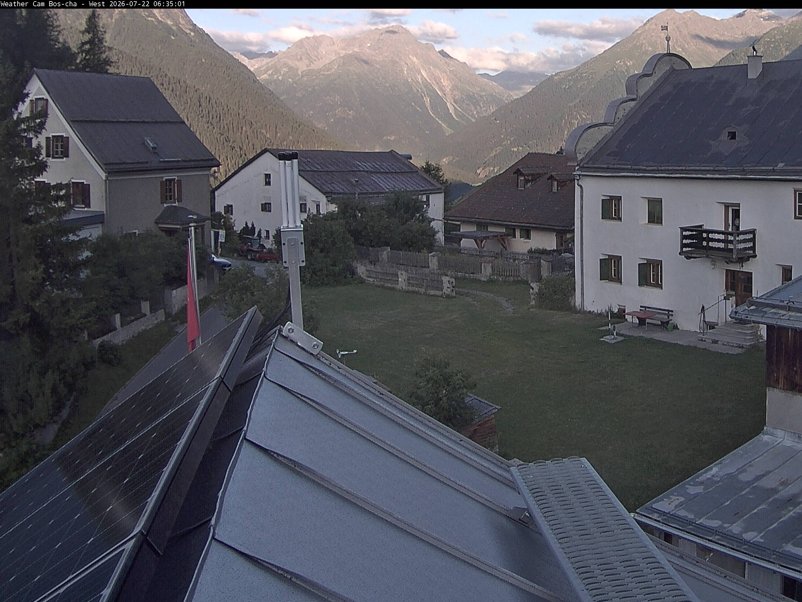 Archiv Foto Webcam Ardez Bos-cha Westen