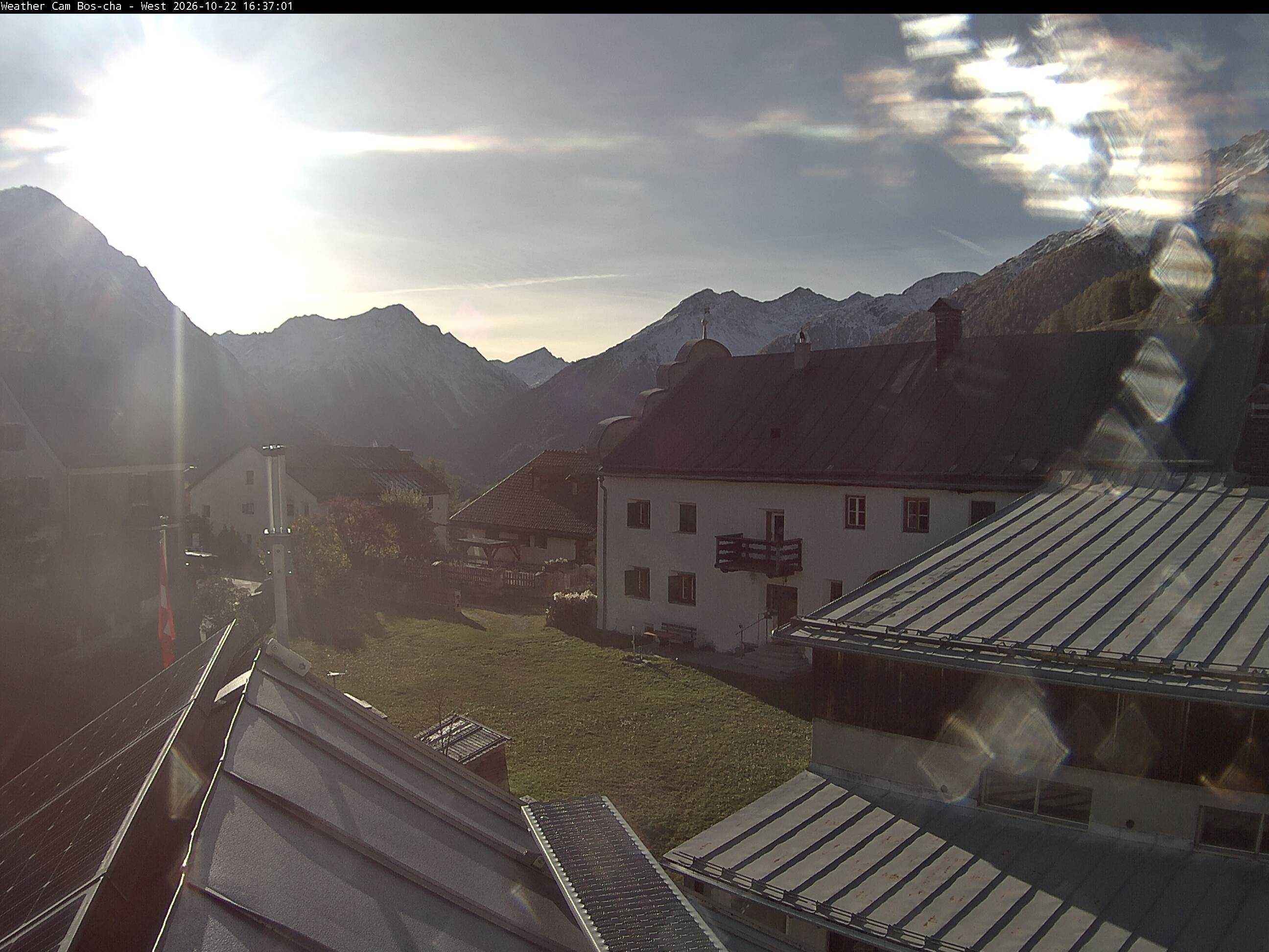 Archiv Foto Webcam Ardez Bos-cha Westen