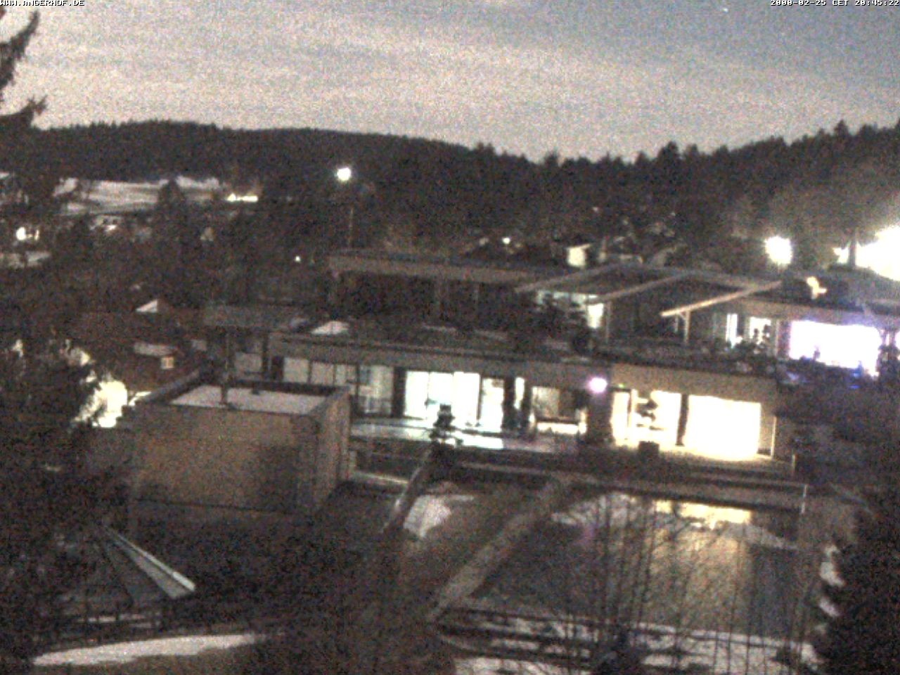 Archived image Webcam Hotel Angerhof in Sankt Englmar, Lower Bavaria