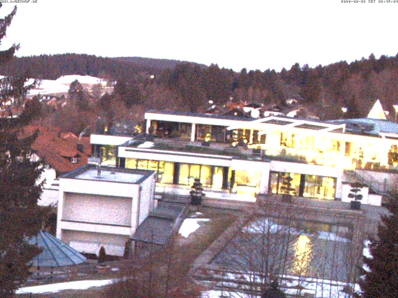 Archived image Webcam Hotel Angerhof in Sankt Englmar, Lower Bavaria