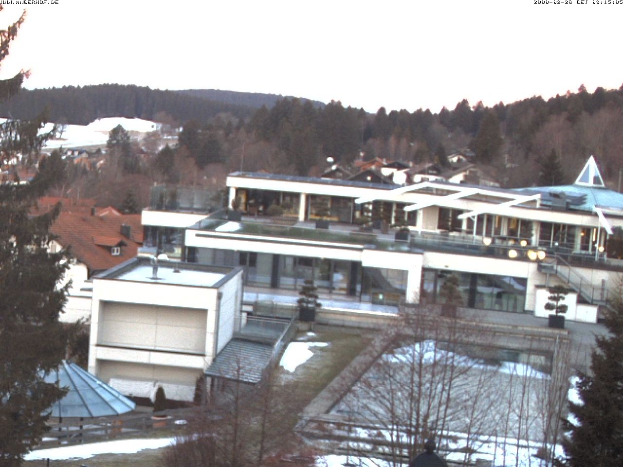Archived image Webcam Hotel Angerhof in Sankt Englmar, Lower Bavaria