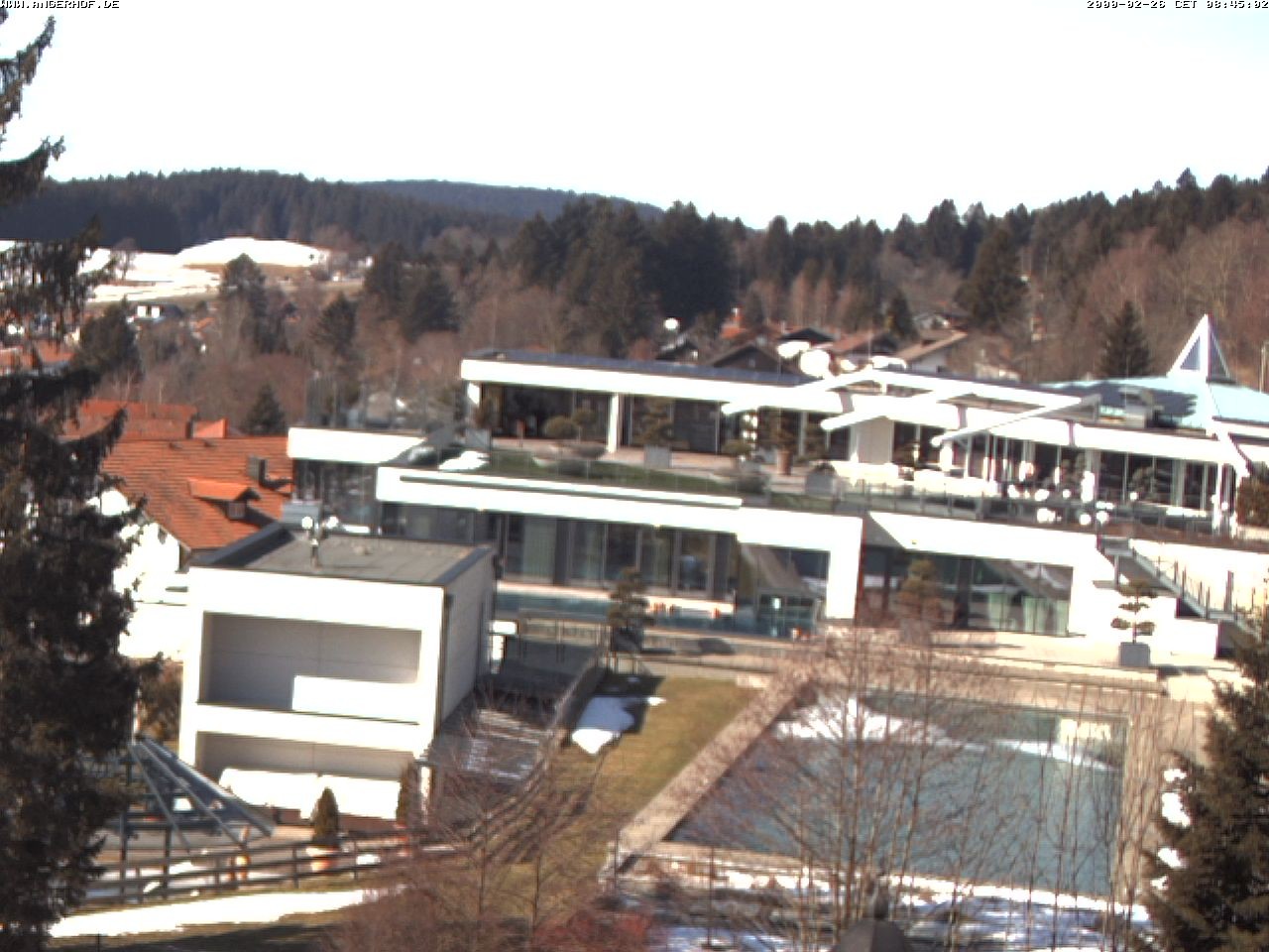 Archived image Webcam Hotel Angerhof in Sankt Englmar, Lower Bavaria