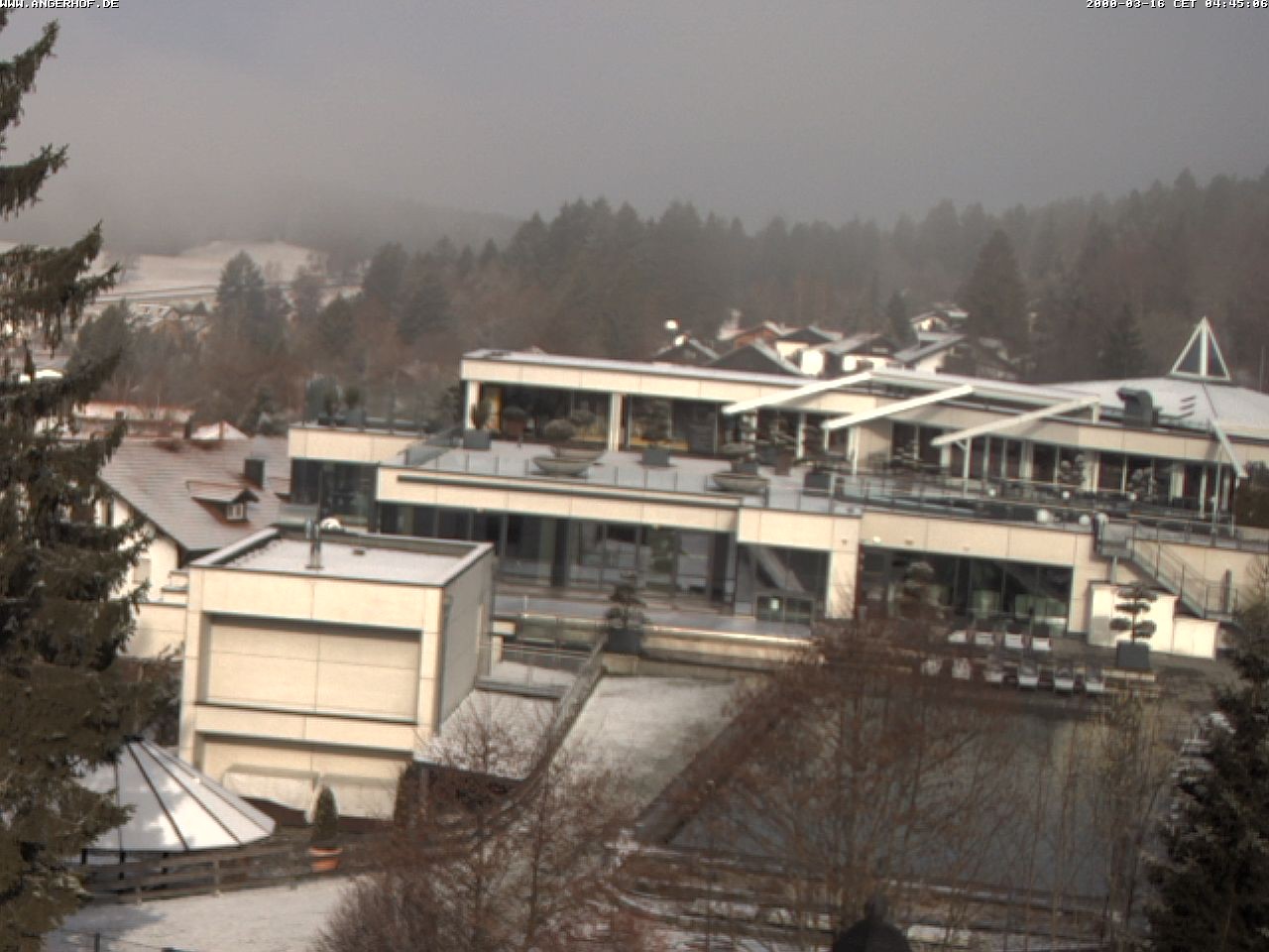 Archiv Foto Webcam Hotel Angerhof in Sankt Englmar, Niederbayern