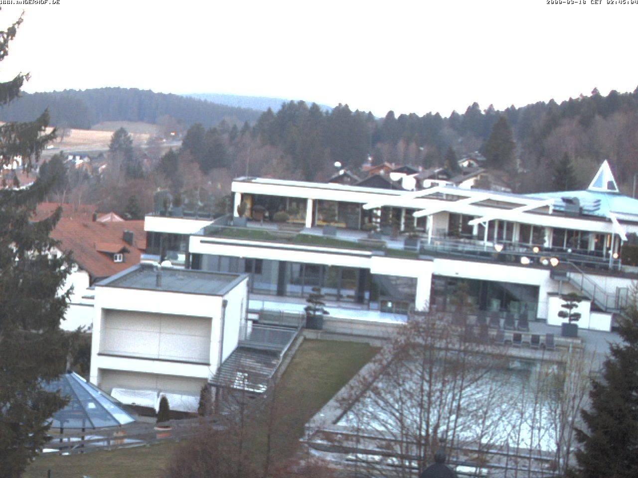 Archived image Webcam Hotel Angerhof in Sankt Englmar, Lower Bavaria
