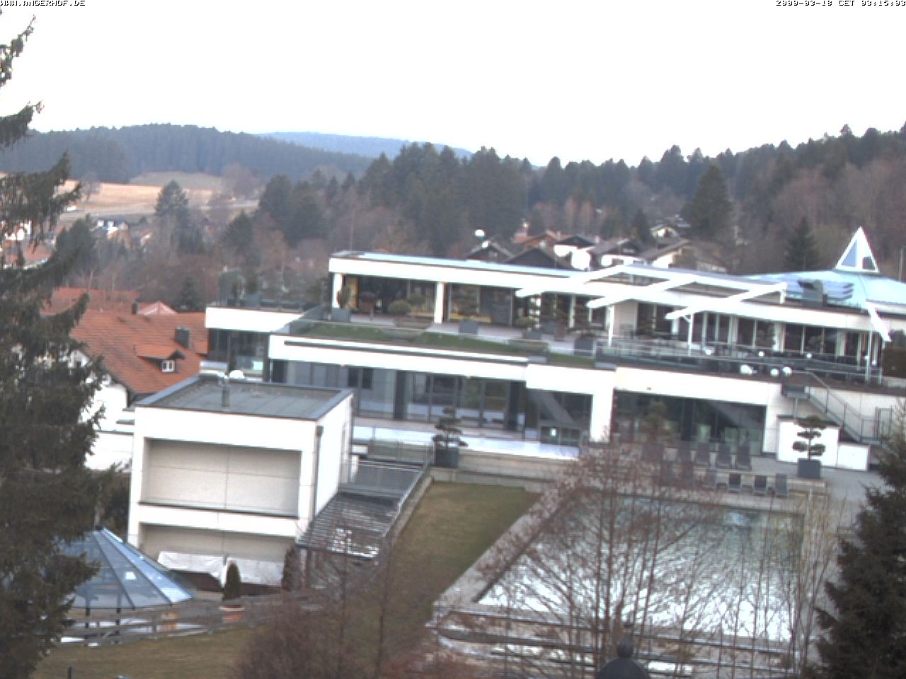 Archived image Webcam Hotel Angerhof in Sankt Englmar, Lower Bavaria