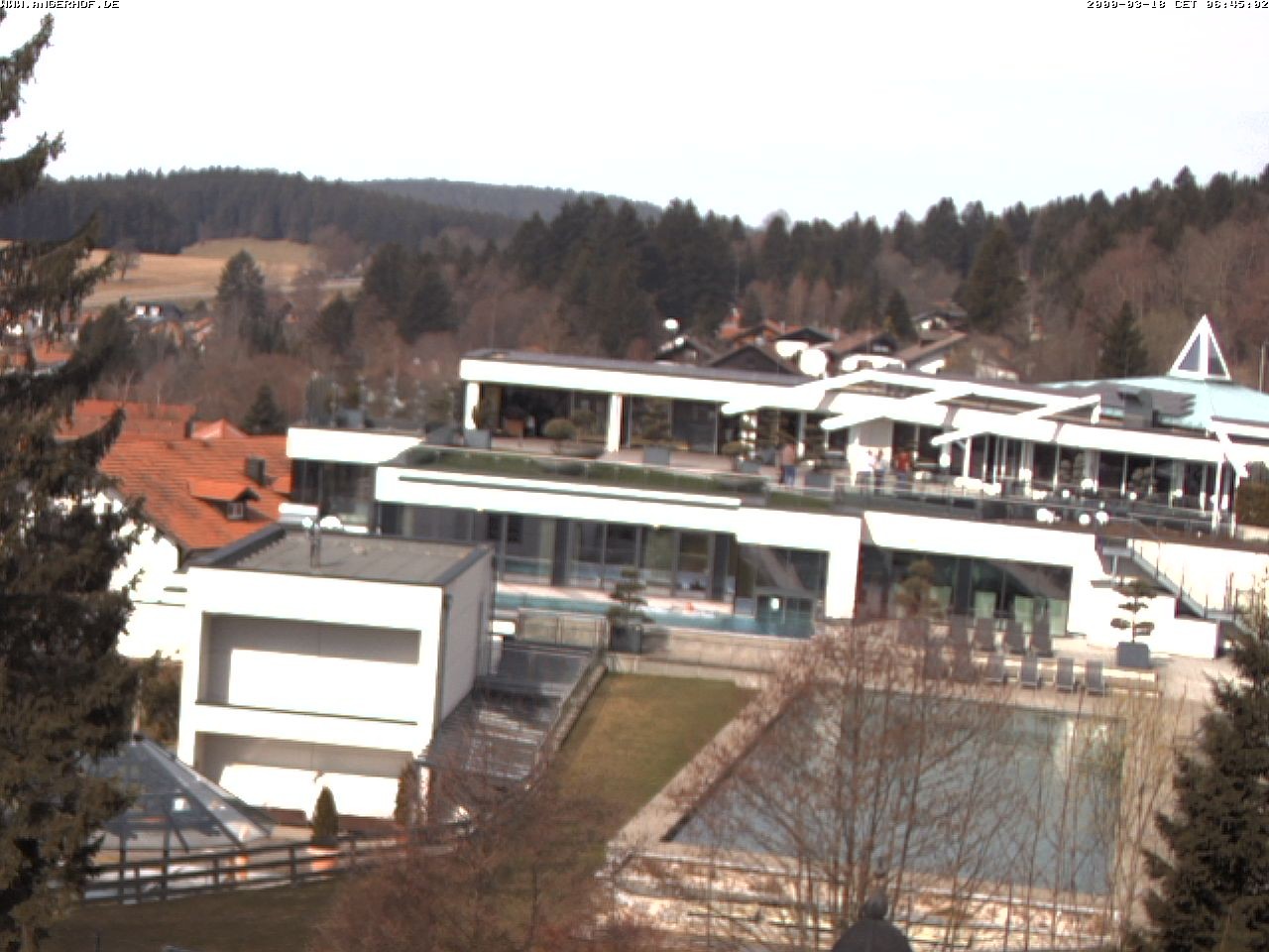 Archived image Webcam Hotel Angerhof in Sankt Englmar, Lower Bavaria