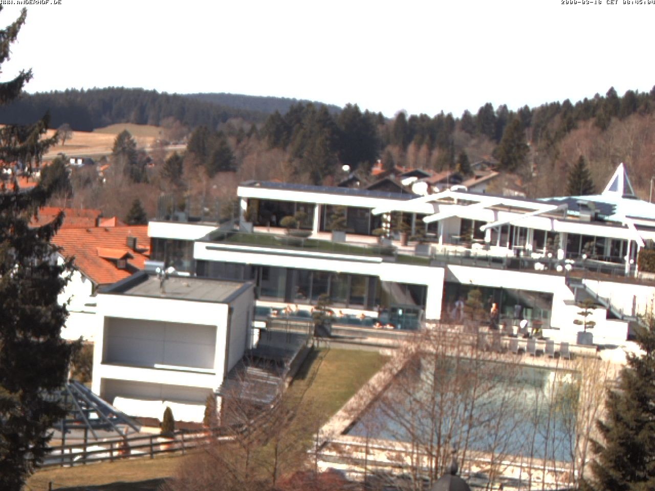 Archived image Webcam Hotel Angerhof in Sankt Englmar, Lower Bavaria