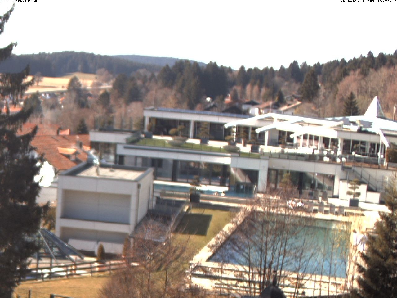 Archived image Webcam Hotel Angerhof in Sankt Englmar, Lower Bavaria