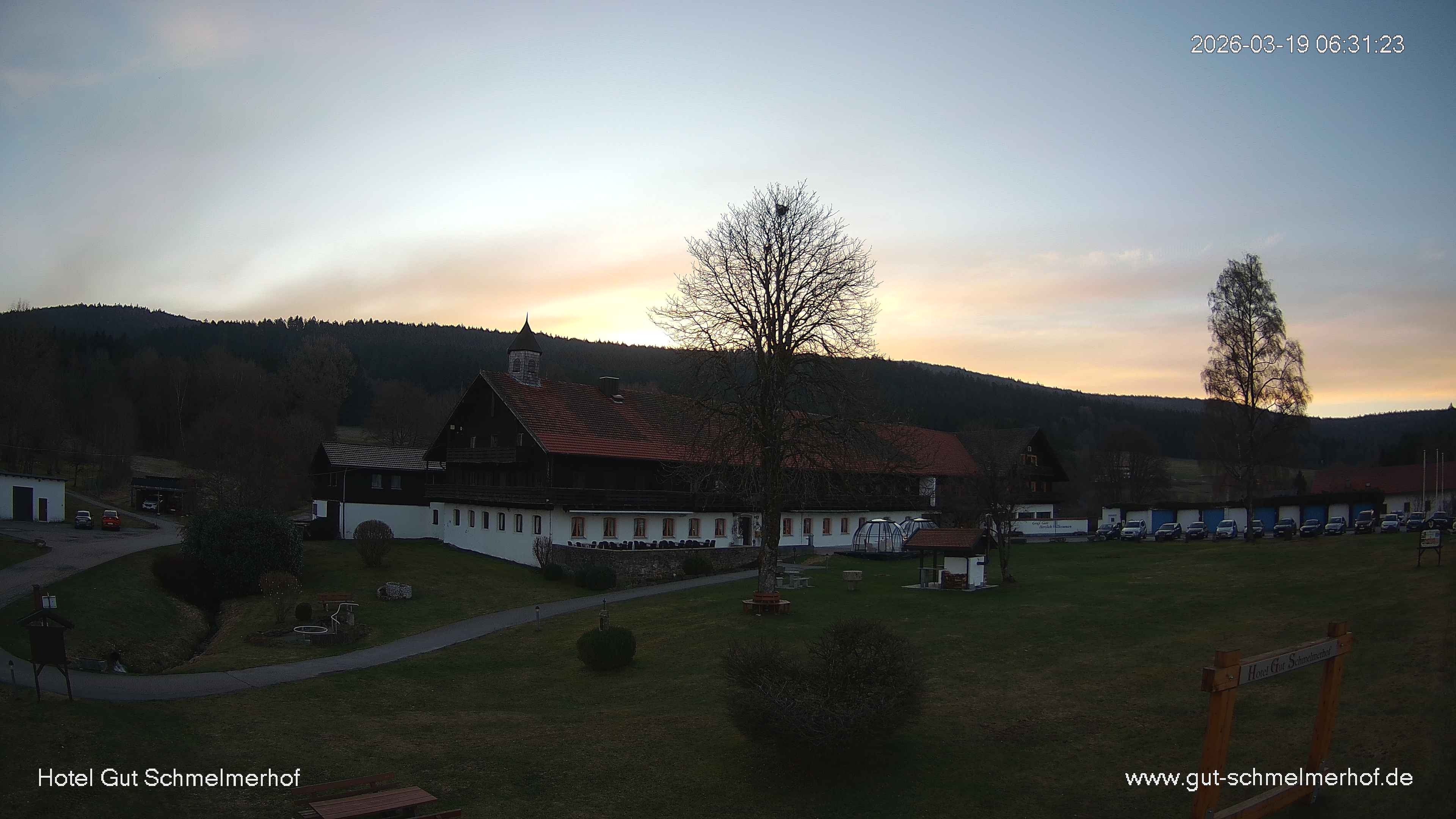 Archiv Foto Webcam  St. Englmar - Hotel Gut Schmelmerhof