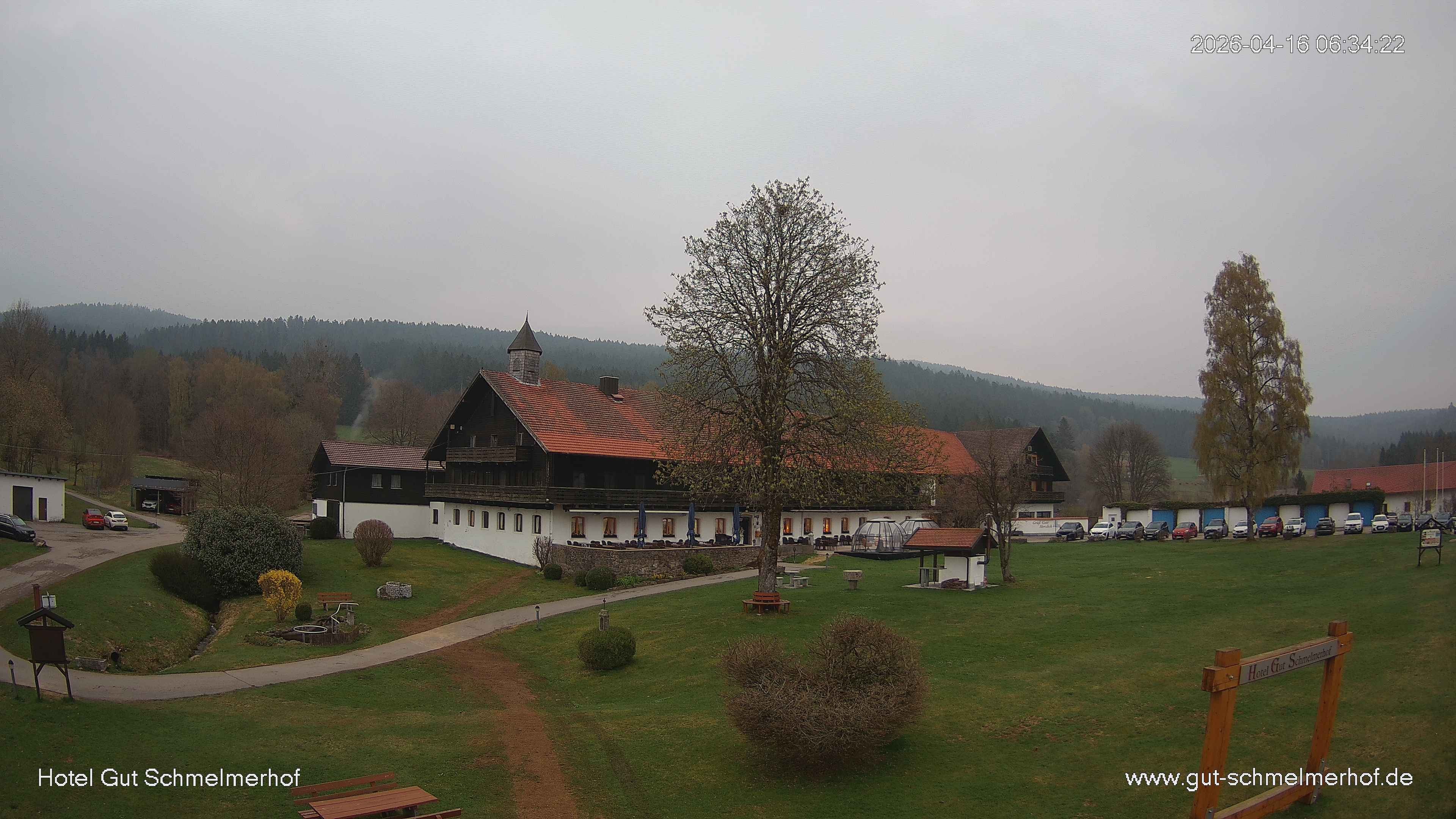 Archiv Foto Webcam  St. Englmar - Hotel Gut Schmelmerhof
