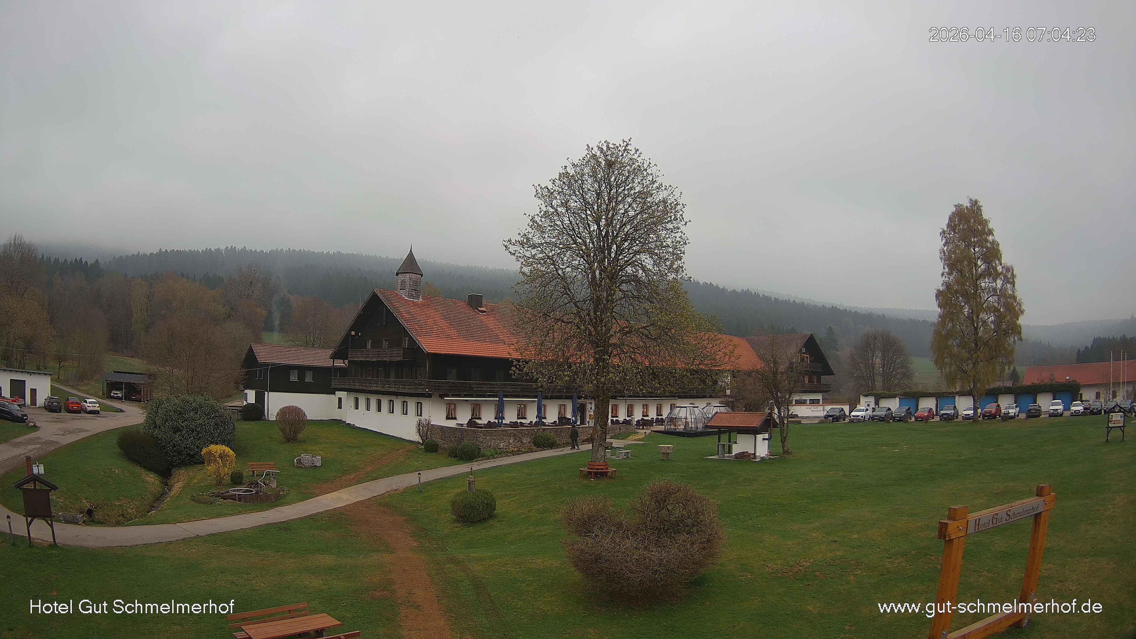 Archiv Foto Webcam  St. Englmar - Hotel Gut Schmelmerhof