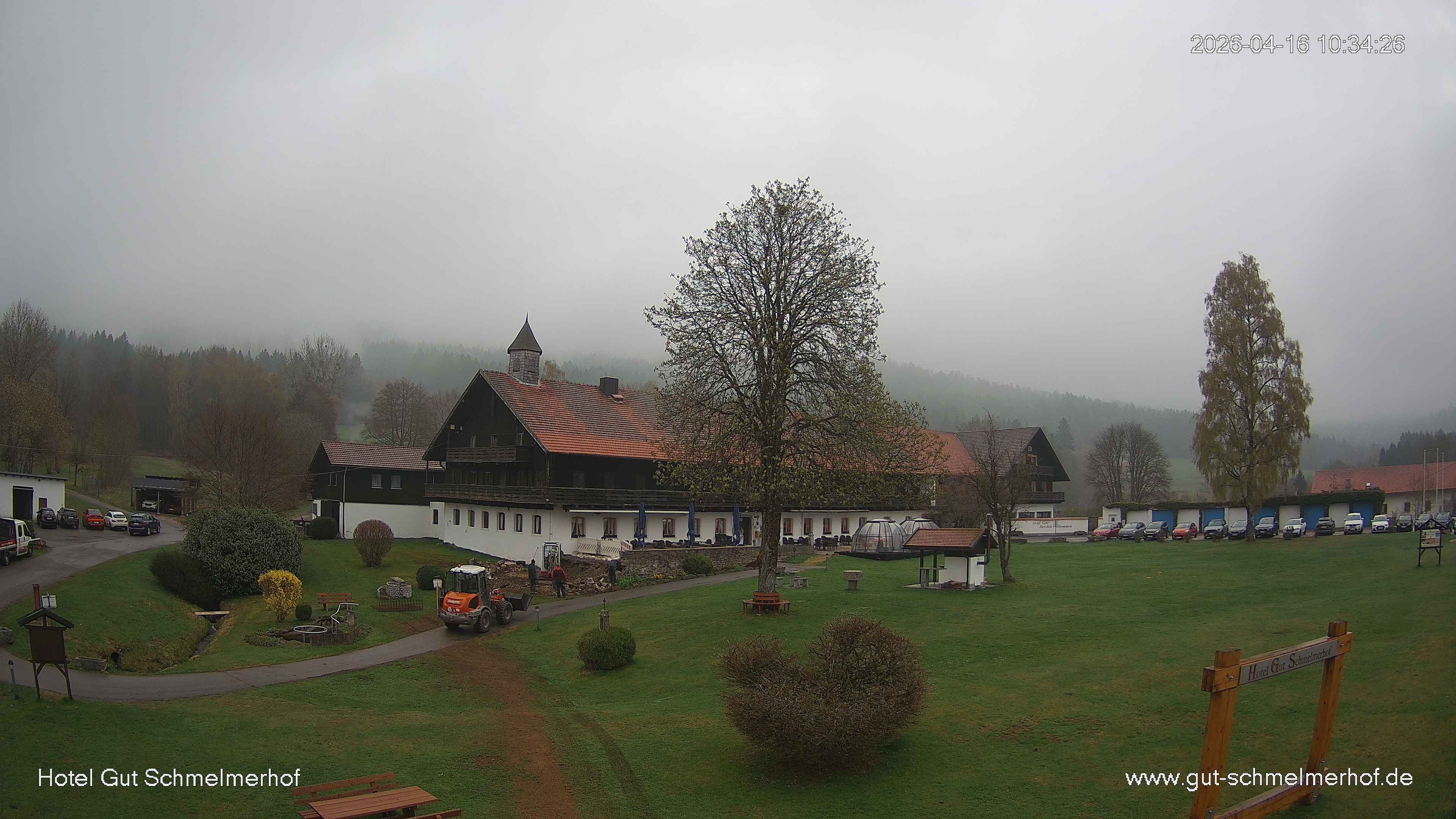 Archiv Foto Webcam  St. Englmar - Hotel Gut Schmelmerhof