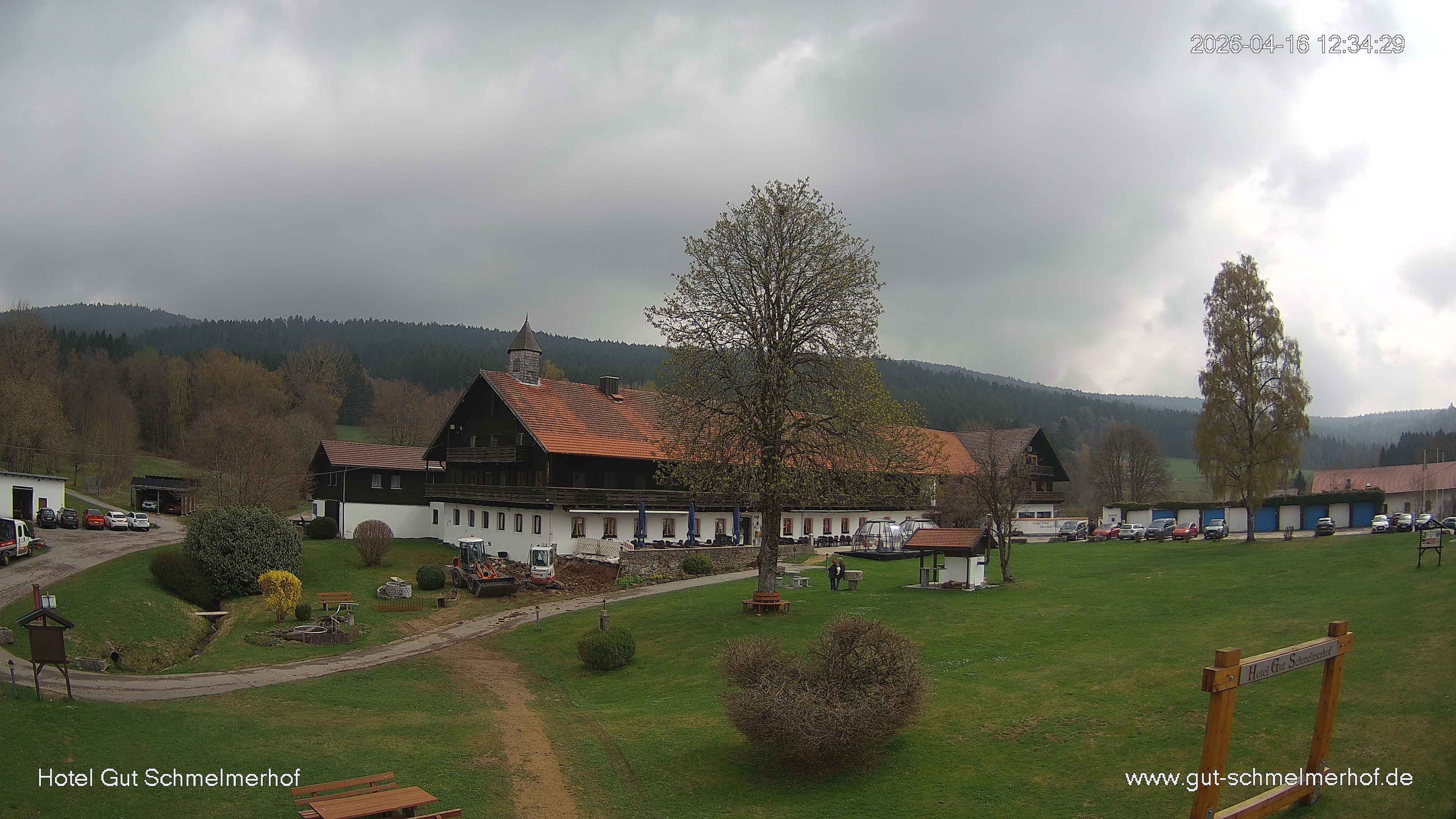 Archiv Foto Webcam  St. Englmar - Hotel Gut Schmelmerhof