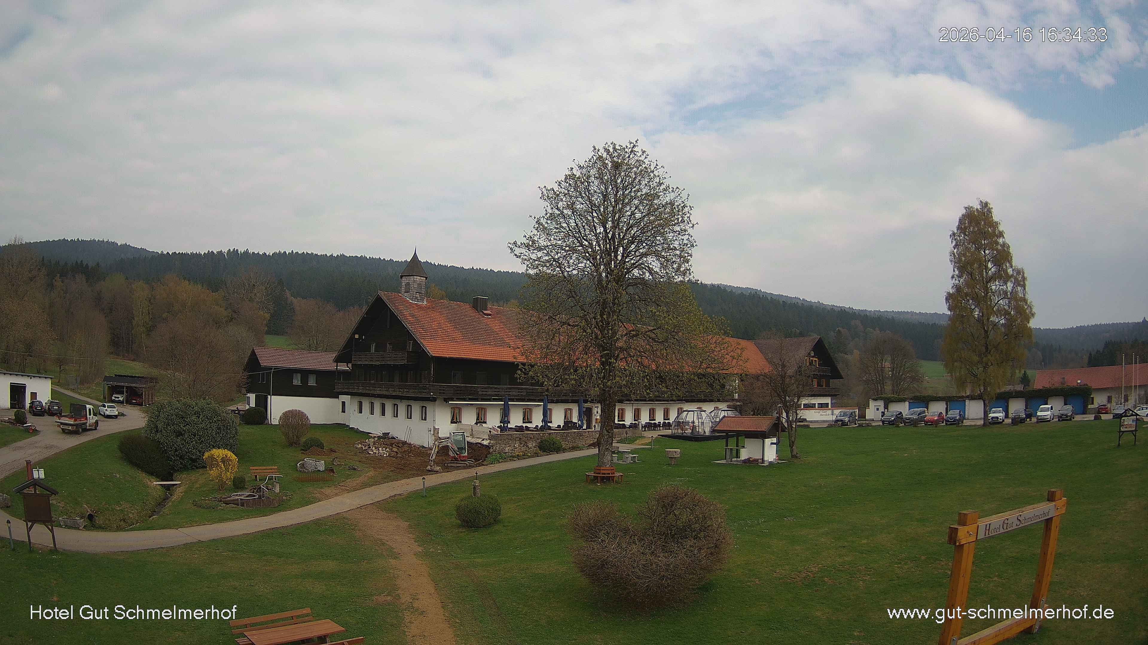 Archiv Foto Webcam  St. Englmar - Hotel Gut Schmelmerhof