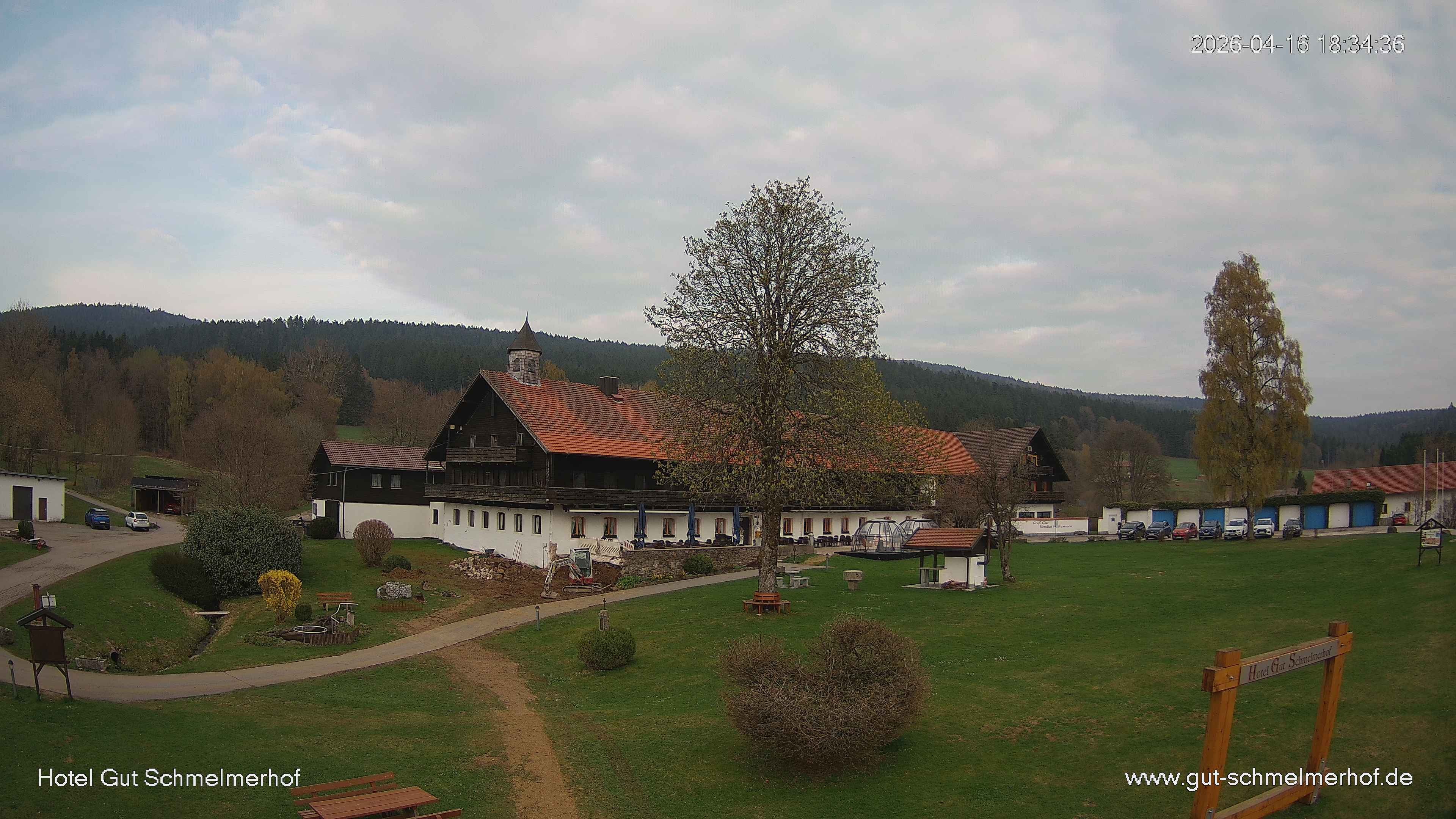 Archiv Foto Webcam  St. Englmar - Hotel Gut Schmelmerhof