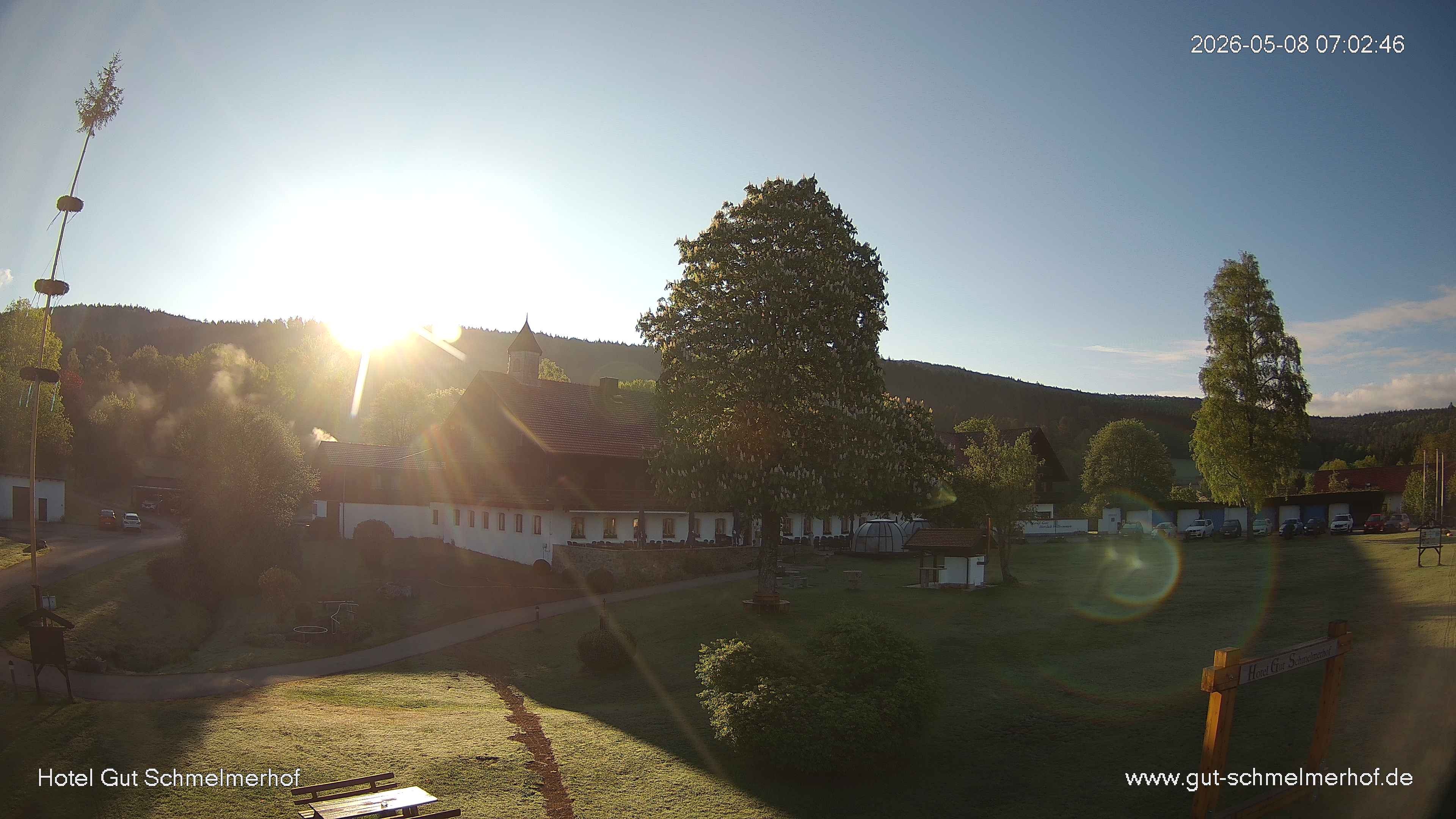 Archiv Foto Webcam  St. Englmar - Hotel Gut Schmelmerhof
