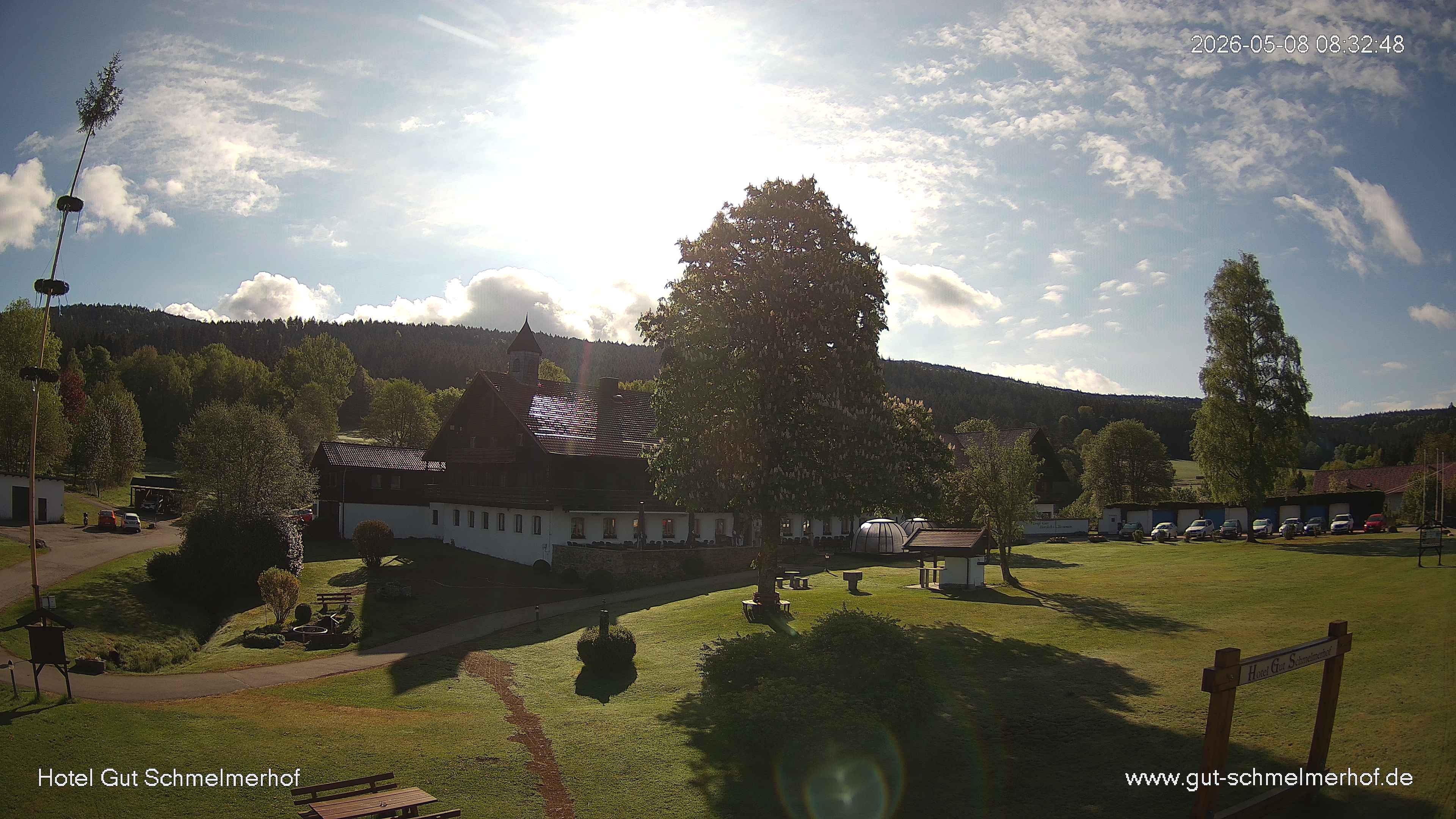 Archiv Foto Webcam  St. Englmar - Hotel Gut Schmelmerhof