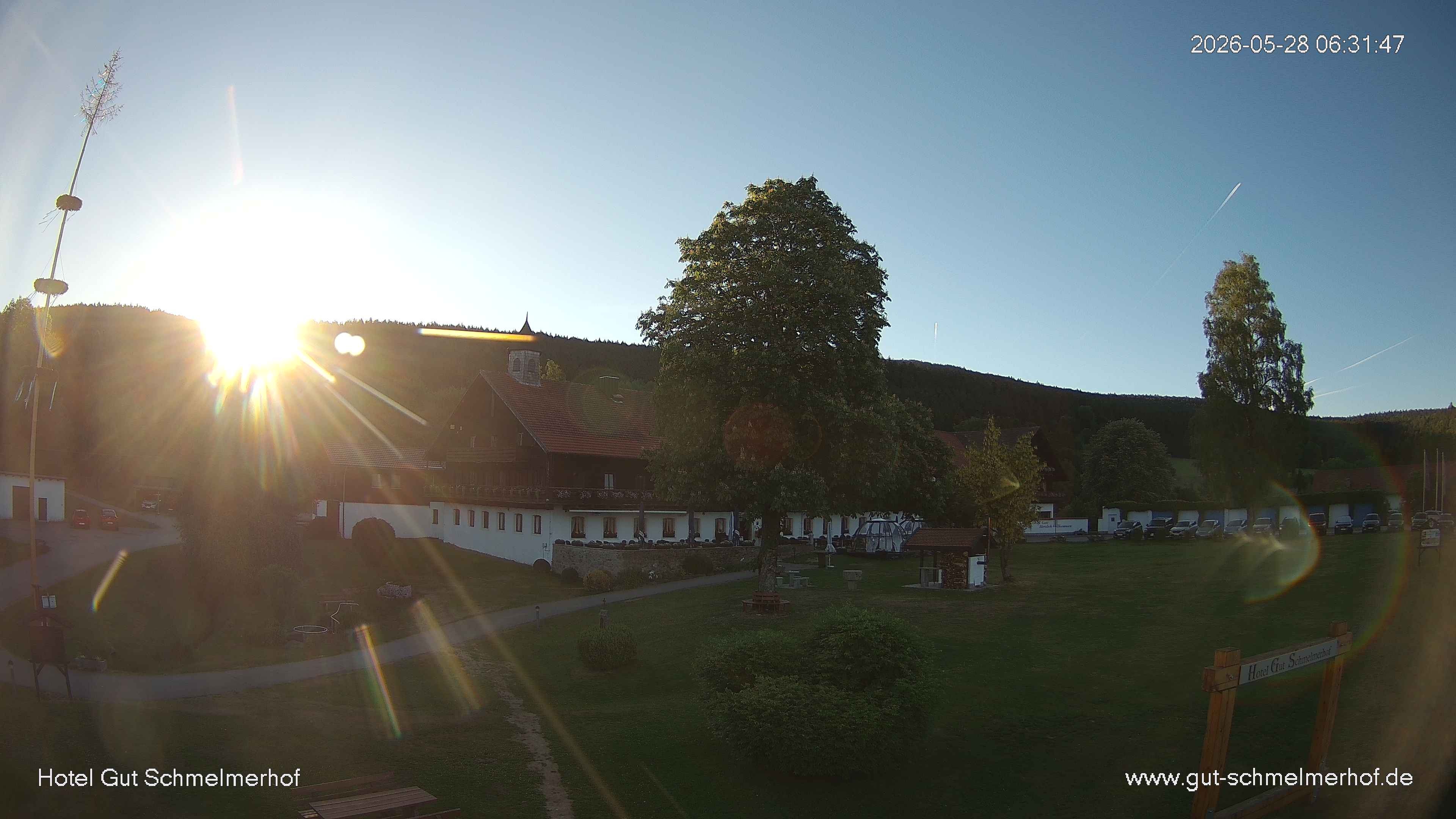 Archiv Foto Webcam  St. Englmar - Hotel Gut Schmelmerhof