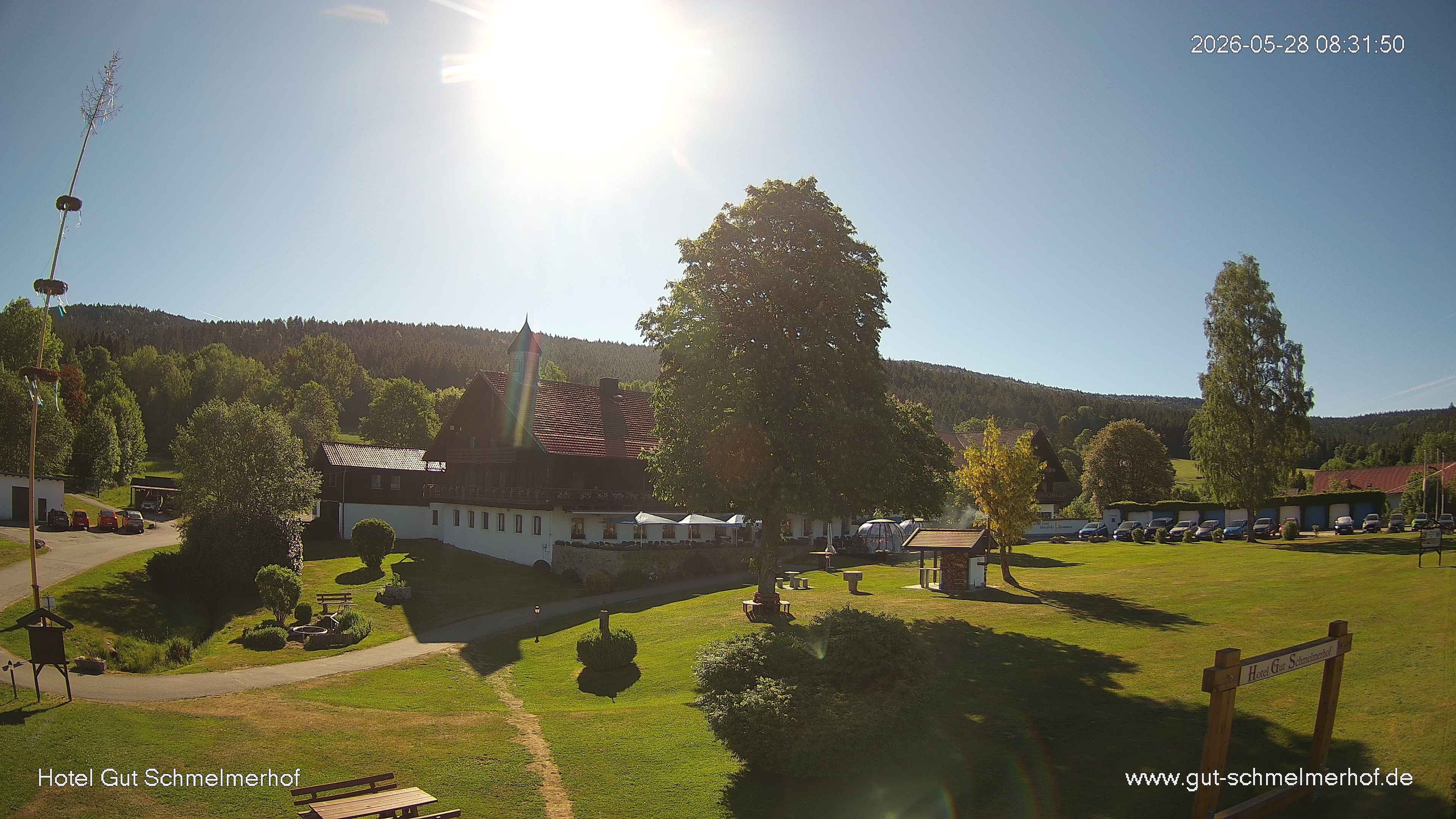 Archiv Foto Webcam  St. Englmar - Hotel Gut Schmelmerhof