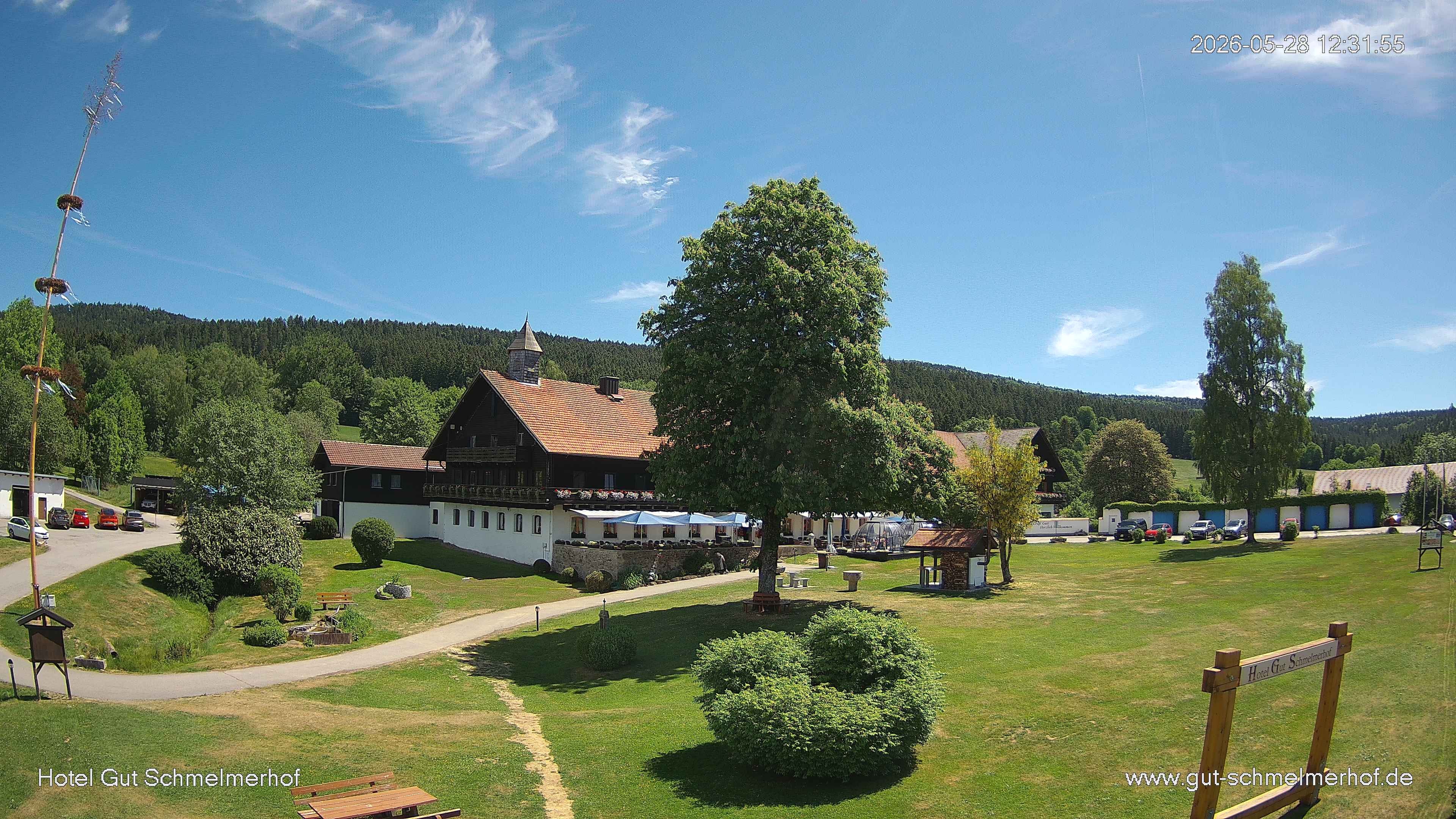 Archiv Foto Webcam  St. Englmar - Hotel Gut Schmelmerhof