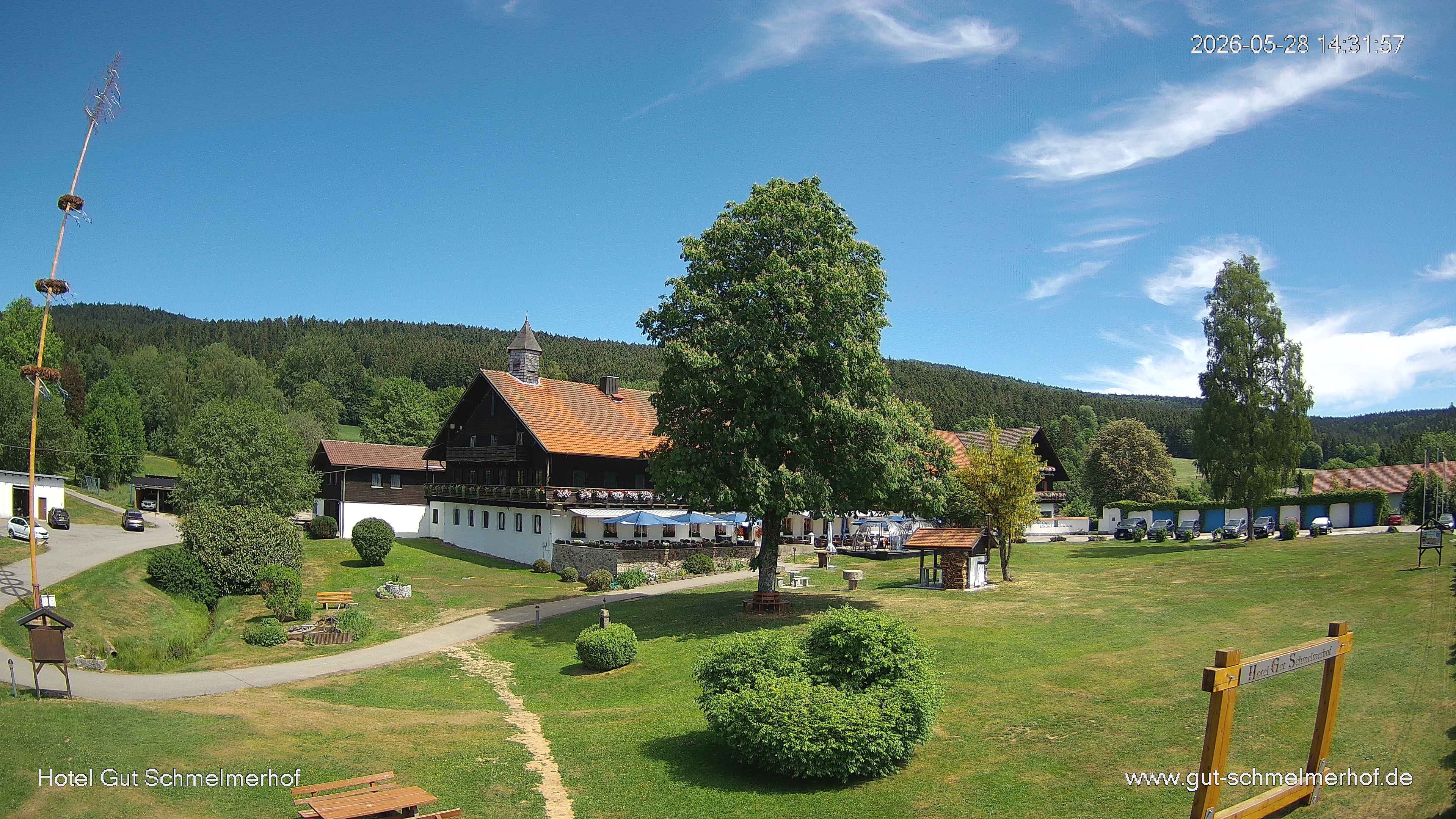 Archiv Foto Webcam  St. Englmar - Hotel Gut Schmelmerhof