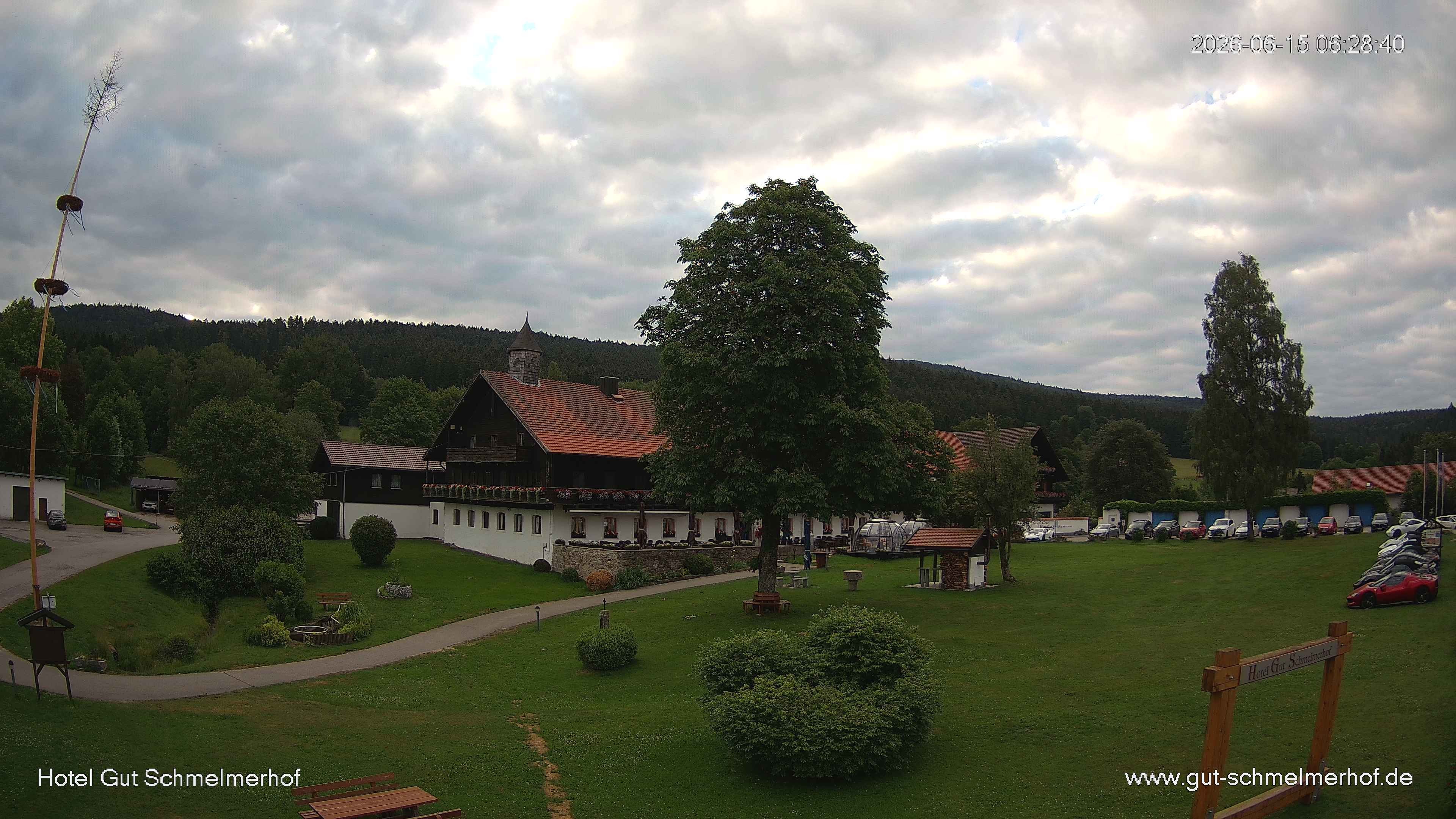 Archiv Foto Webcam  St. Englmar - Hotel Gut Schmelmerhof