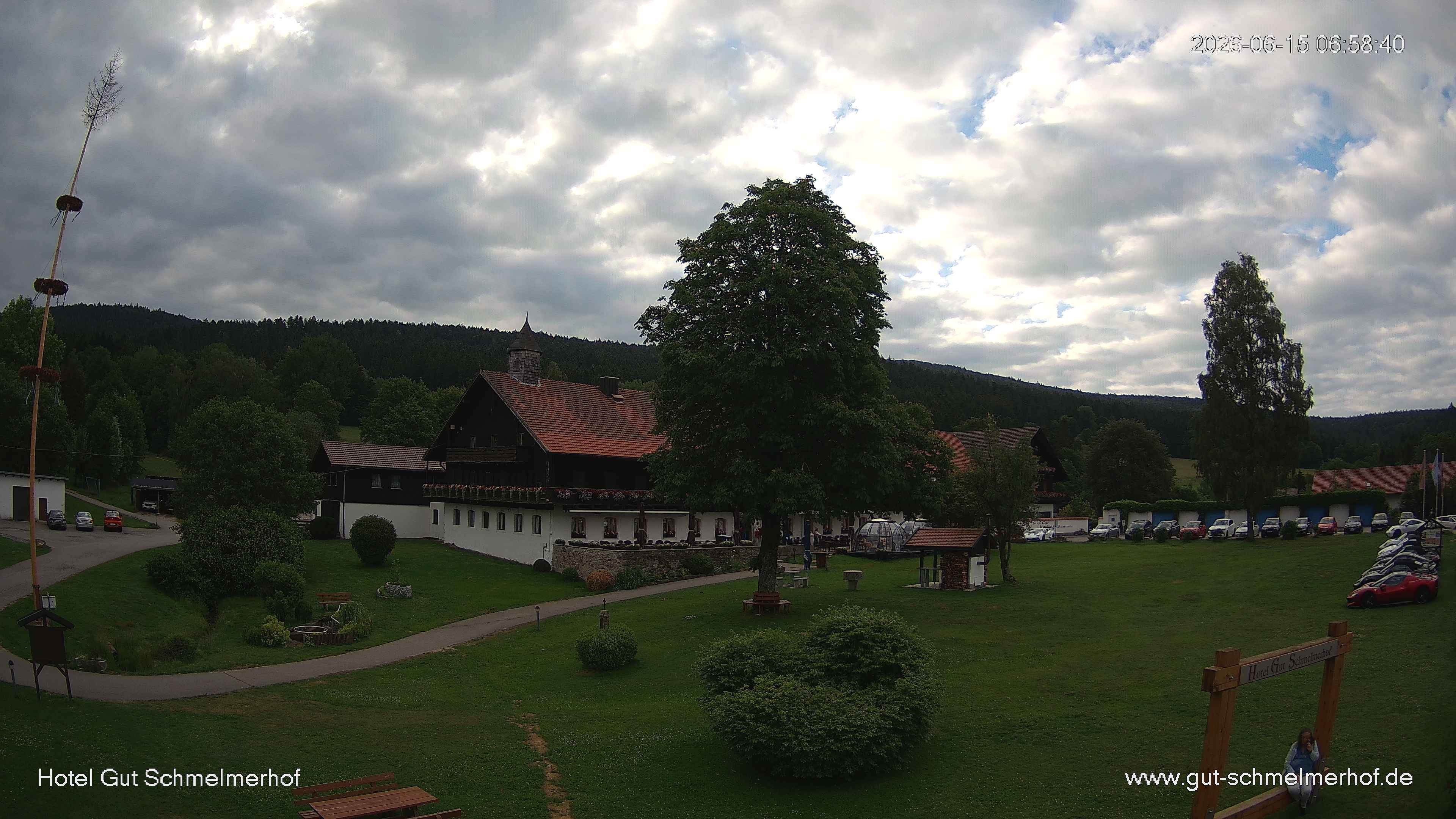 Archiv Foto Webcam  St. Englmar - Hotel Gut Schmelmerhof