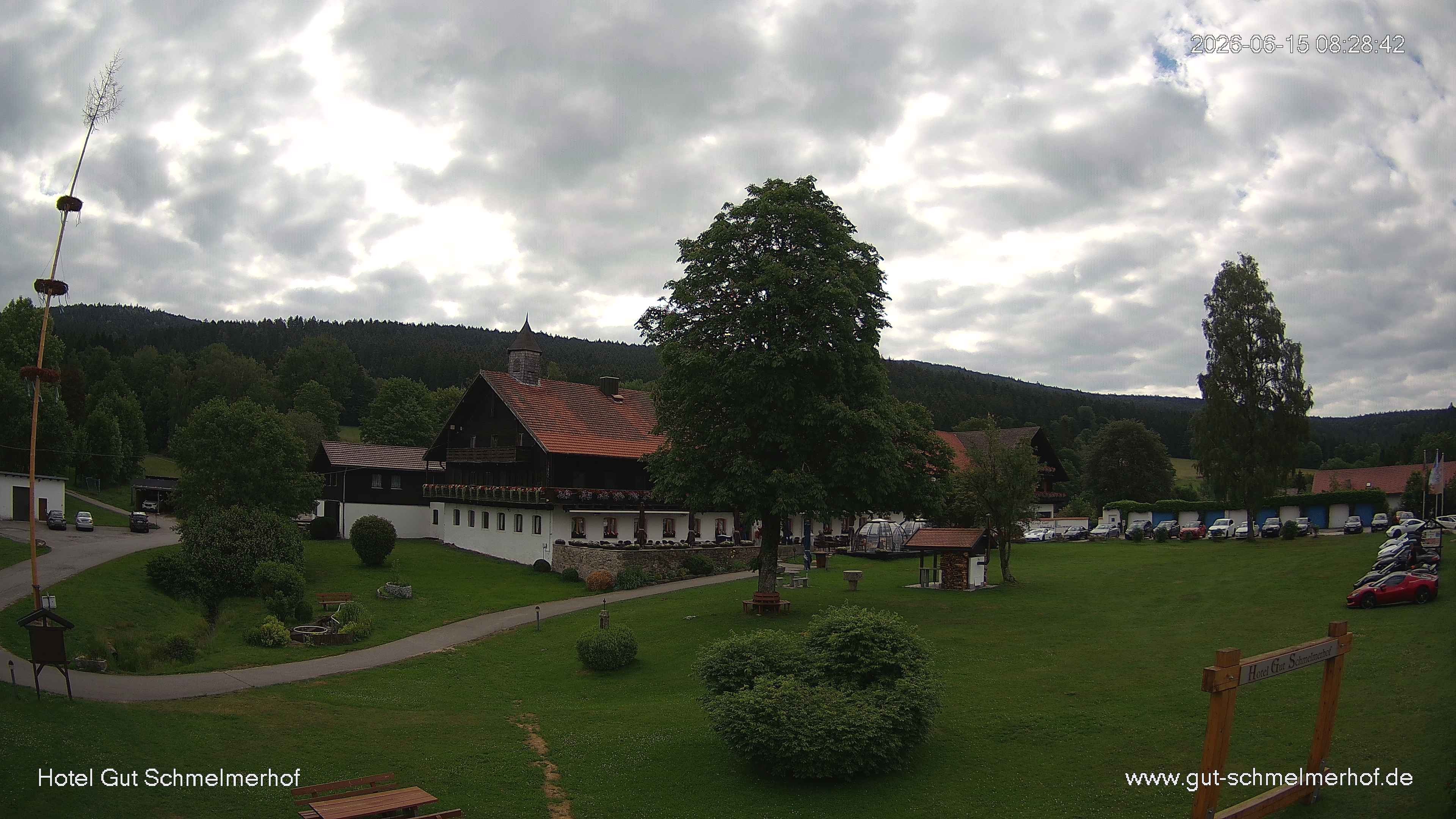 Archiv Foto Webcam  St. Englmar - Hotel Gut Schmelmerhof