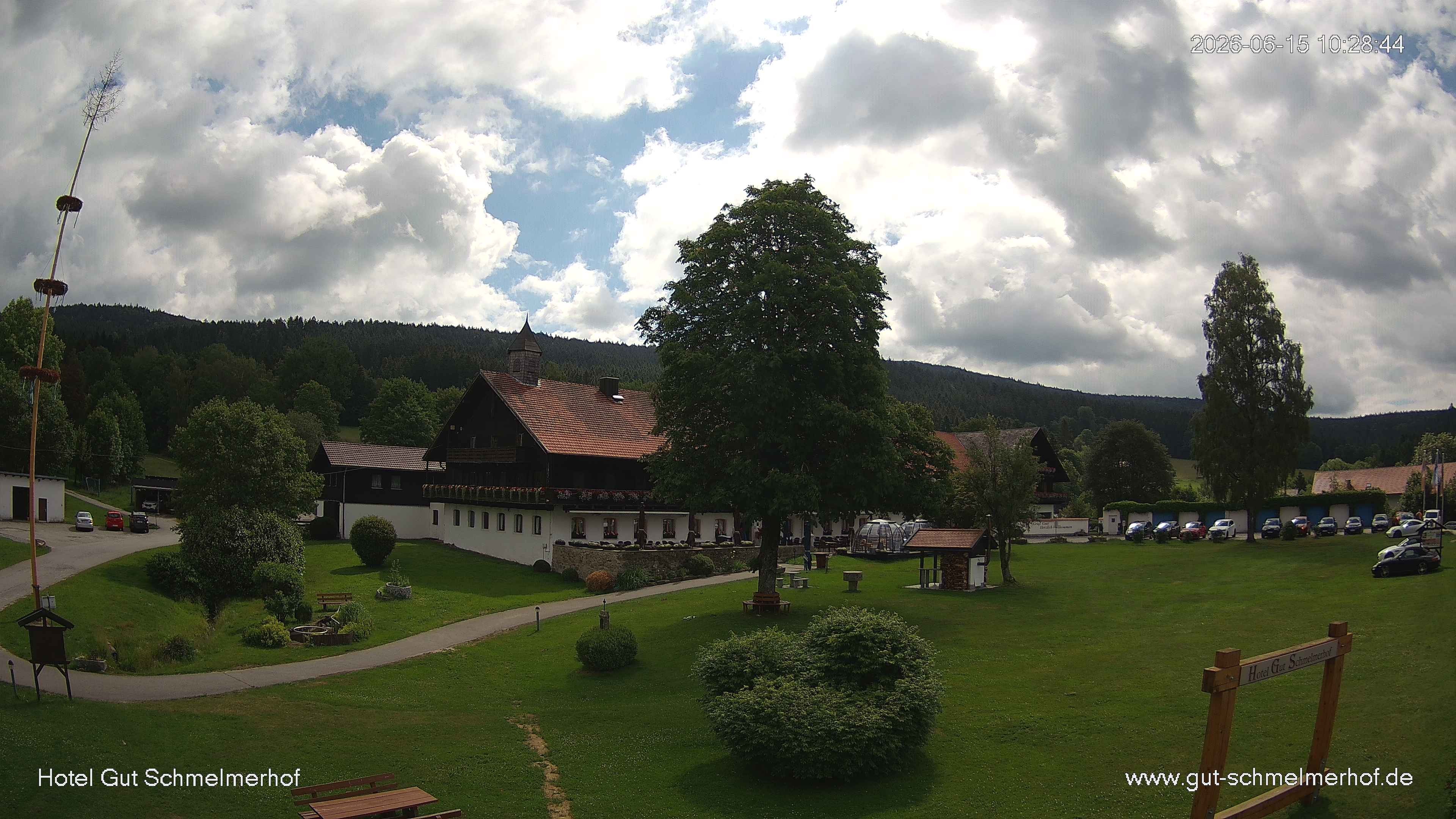 Archiv Foto Webcam  St. Englmar - Hotel Gut Schmelmerhof