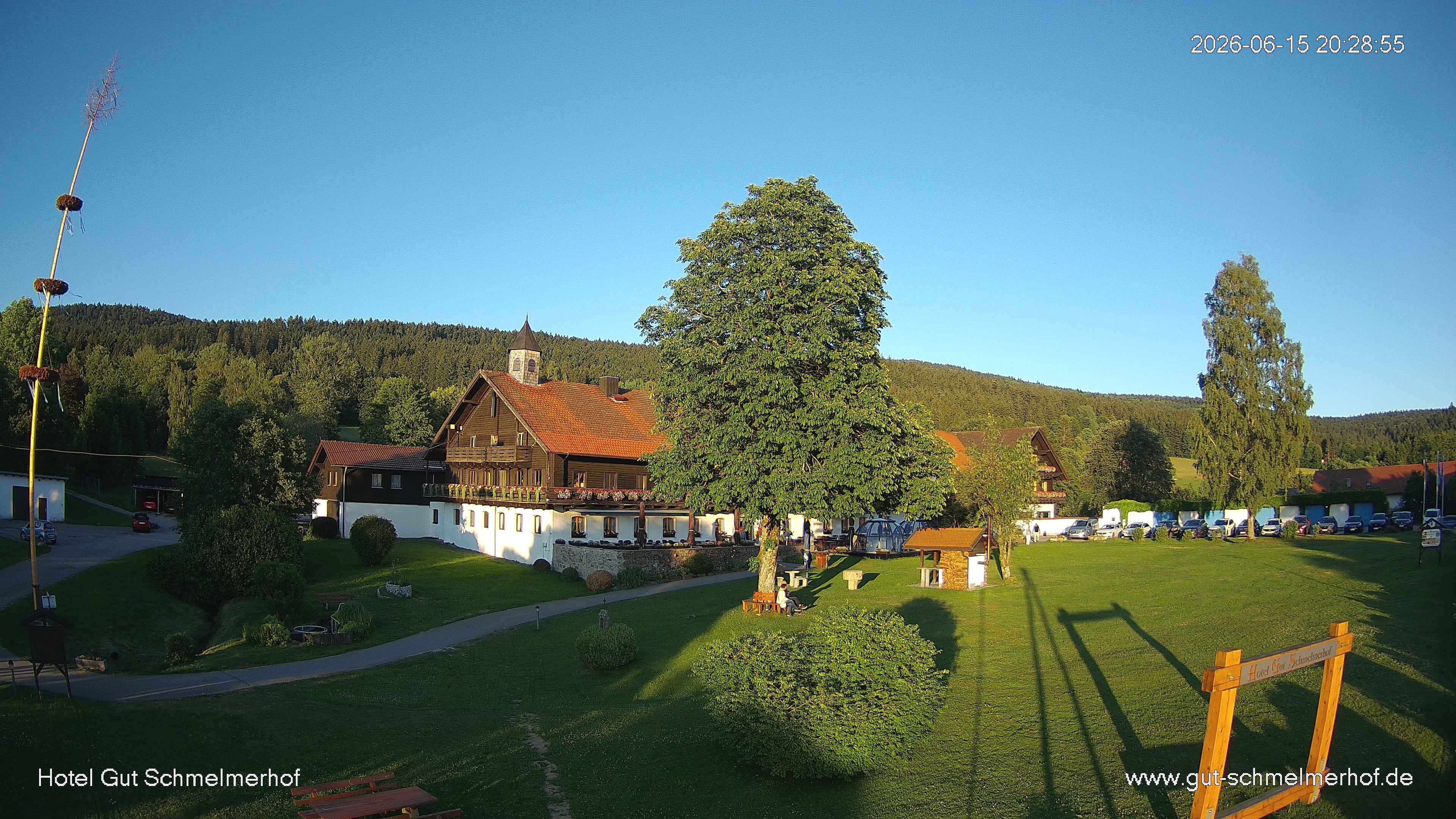 Archiv Foto Webcam  St. Englmar - Hotel Gut Schmelmerhof