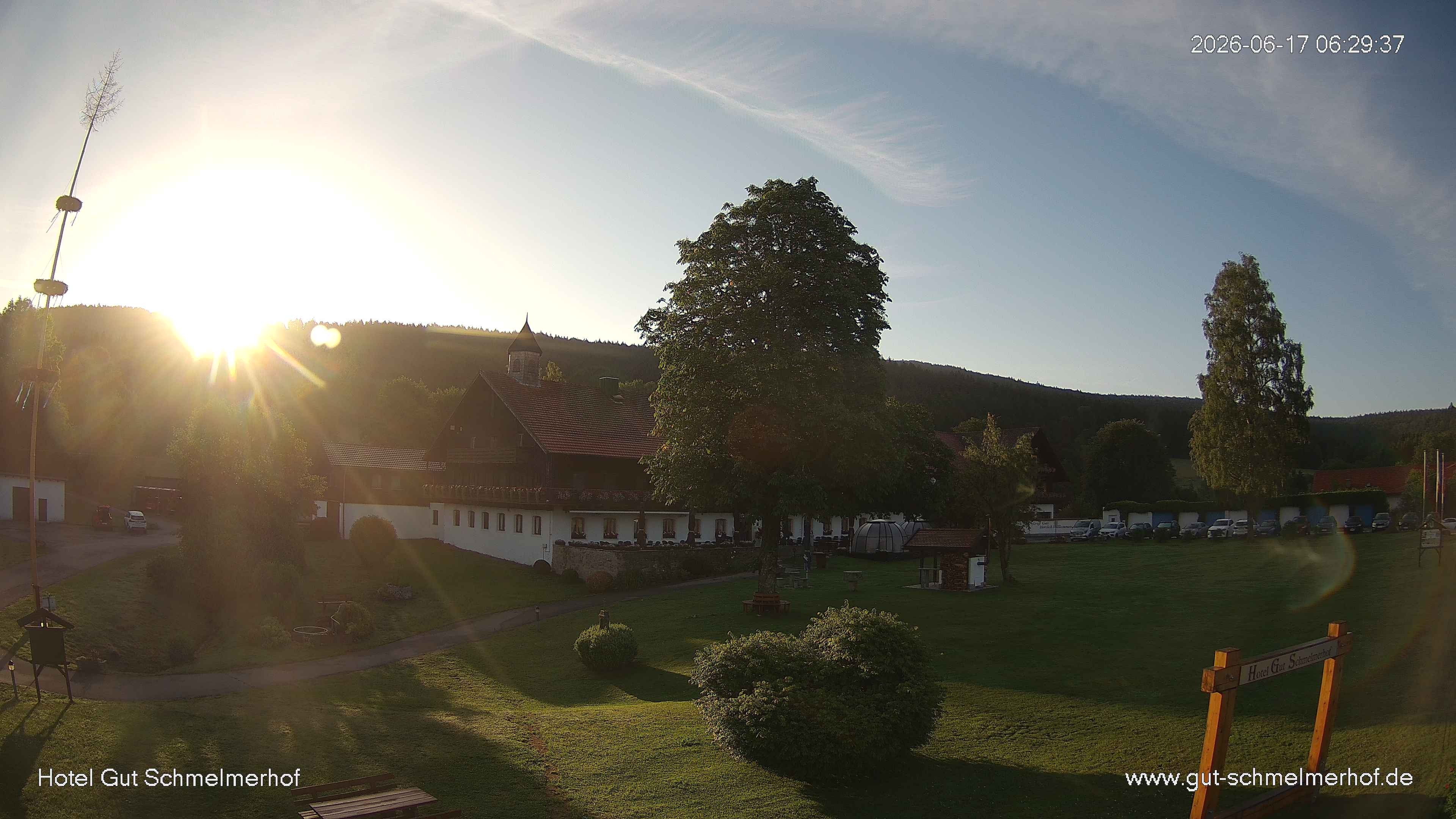 Archiv Foto Webcam  St. Englmar - Hotel Gut Schmelmerhof
