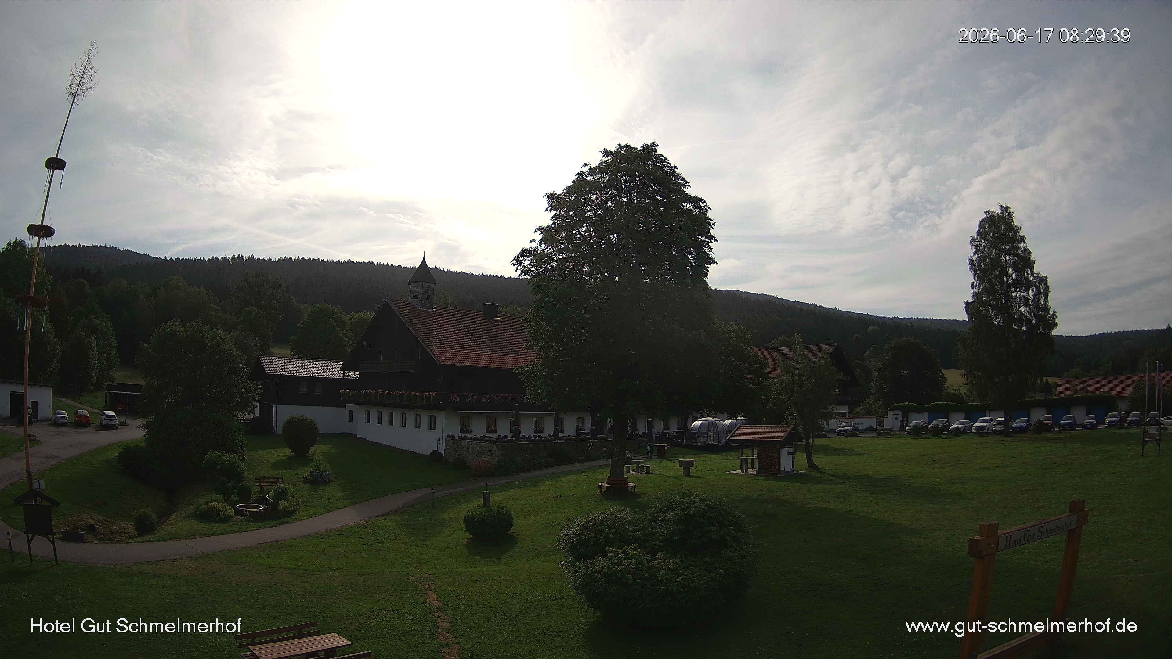 Archiv Foto Webcam  St. Englmar - Hotel Gut Schmelmerhof