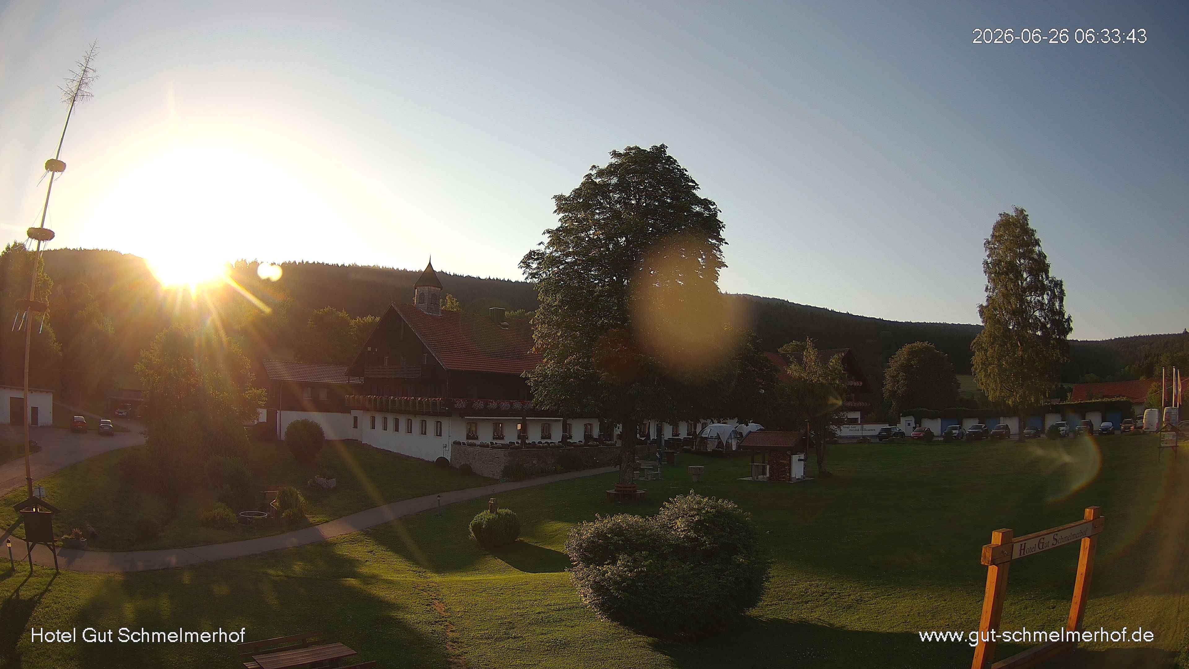 Archiv Foto Webcam  St. Englmar - Hotel Gut Schmelmerhof