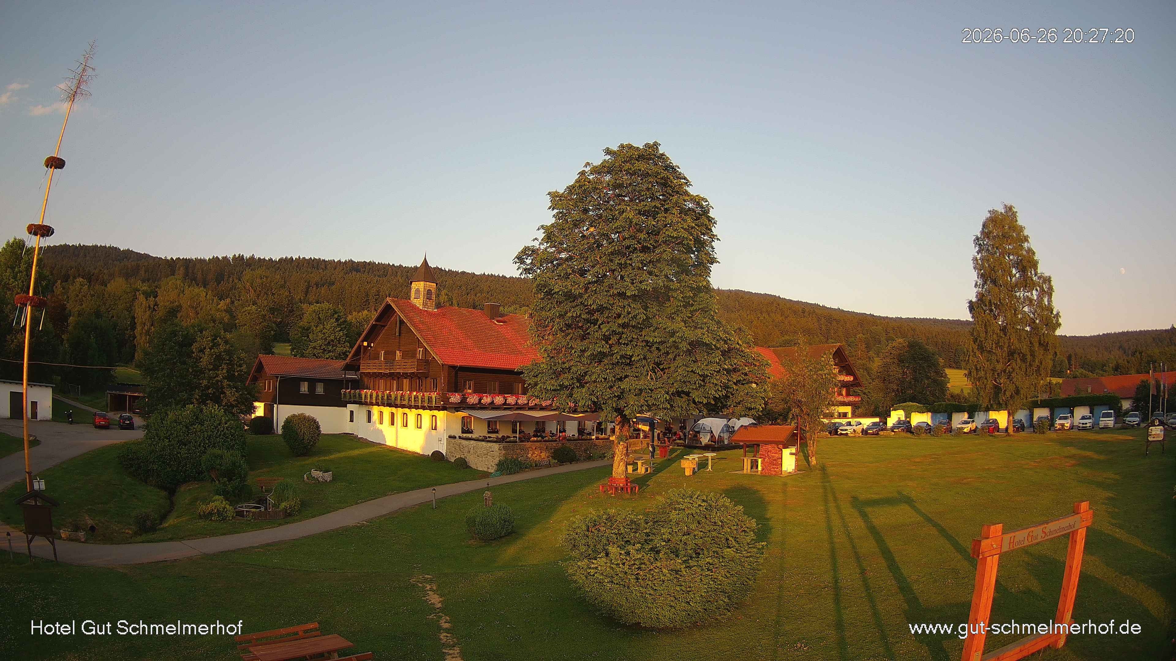 Archiv Foto Webcam  St. Englmar - Hotel Gut Schmelmerhof