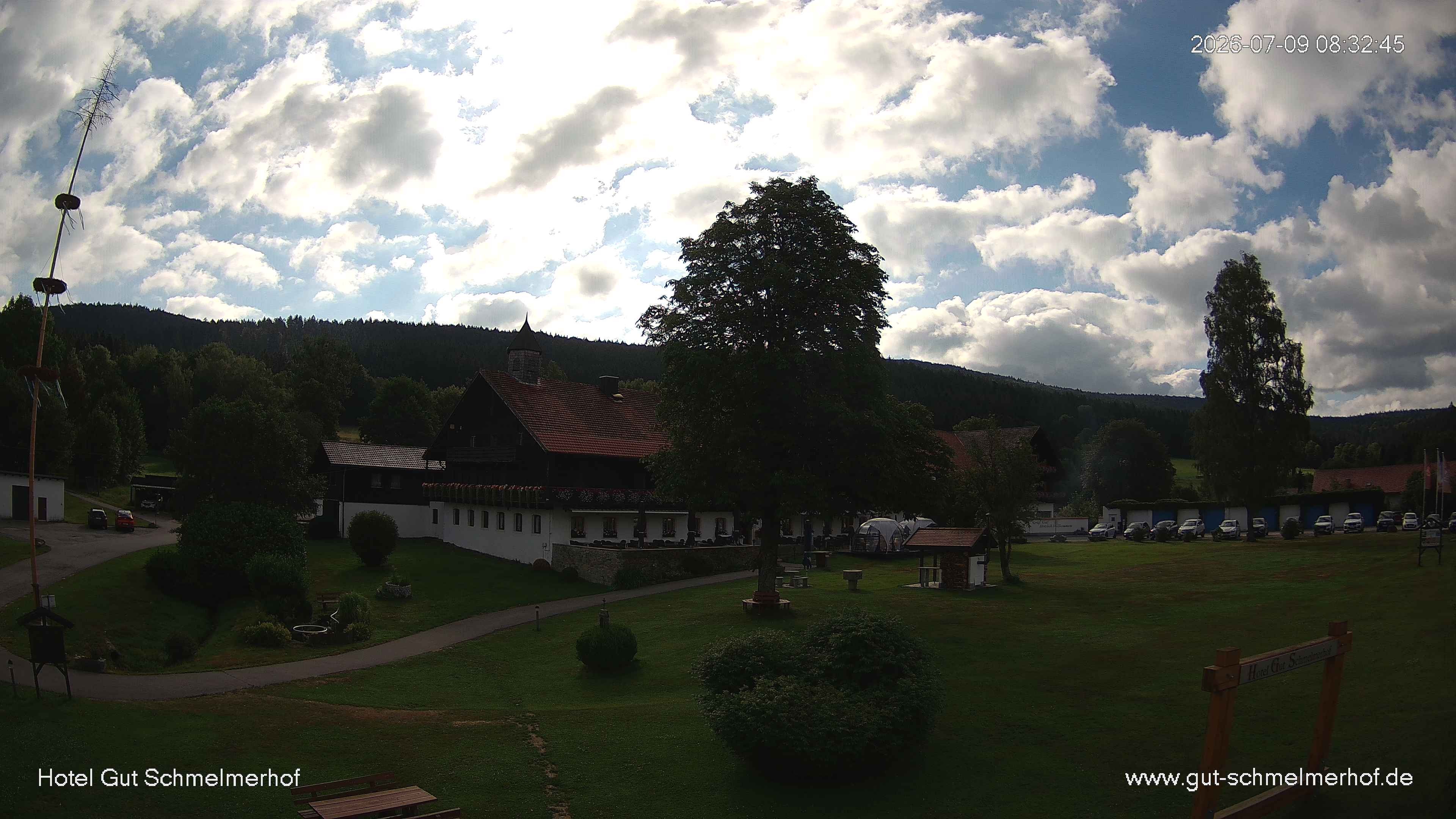 Archived image Webcam St. Englmar, hotel Gut Schmelmerhof