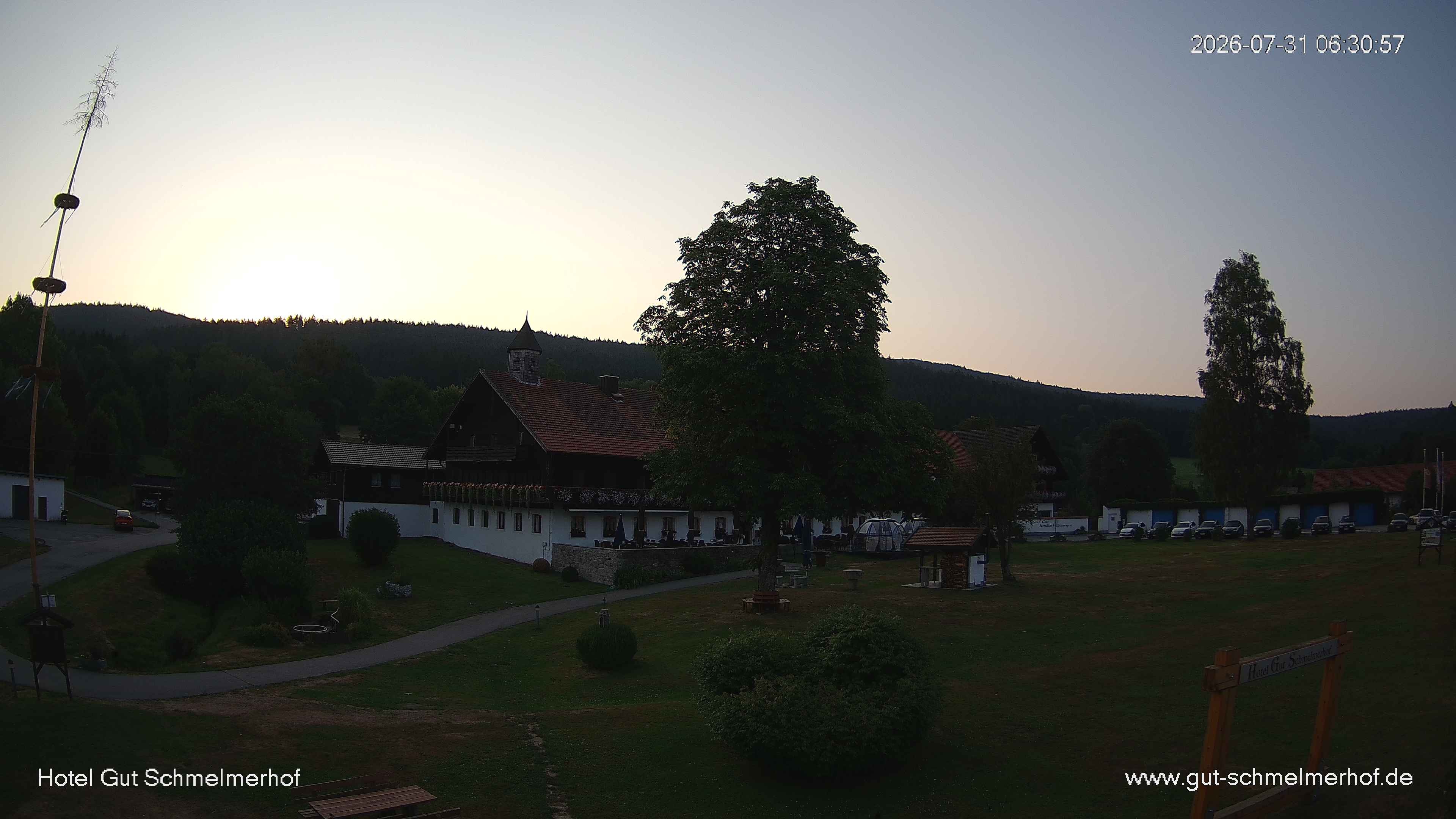 Archiv Foto Webcam  St. Englmar - Hotel Gut Schmelmerhof