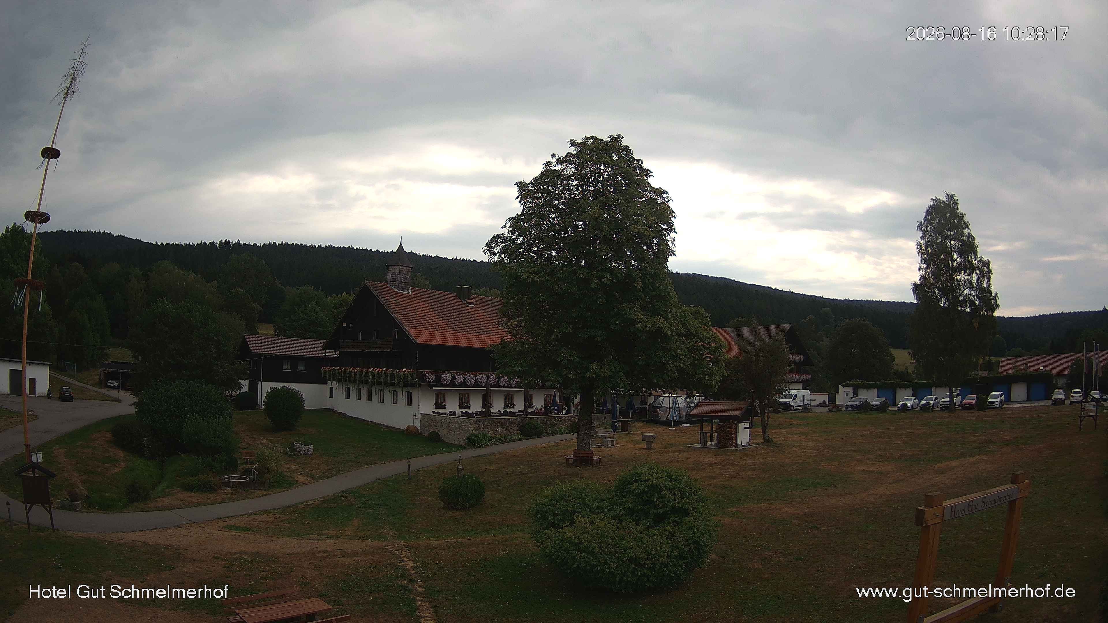 Archiv Foto Webcam  St. Englmar - Hotel Gut Schmelmerhof