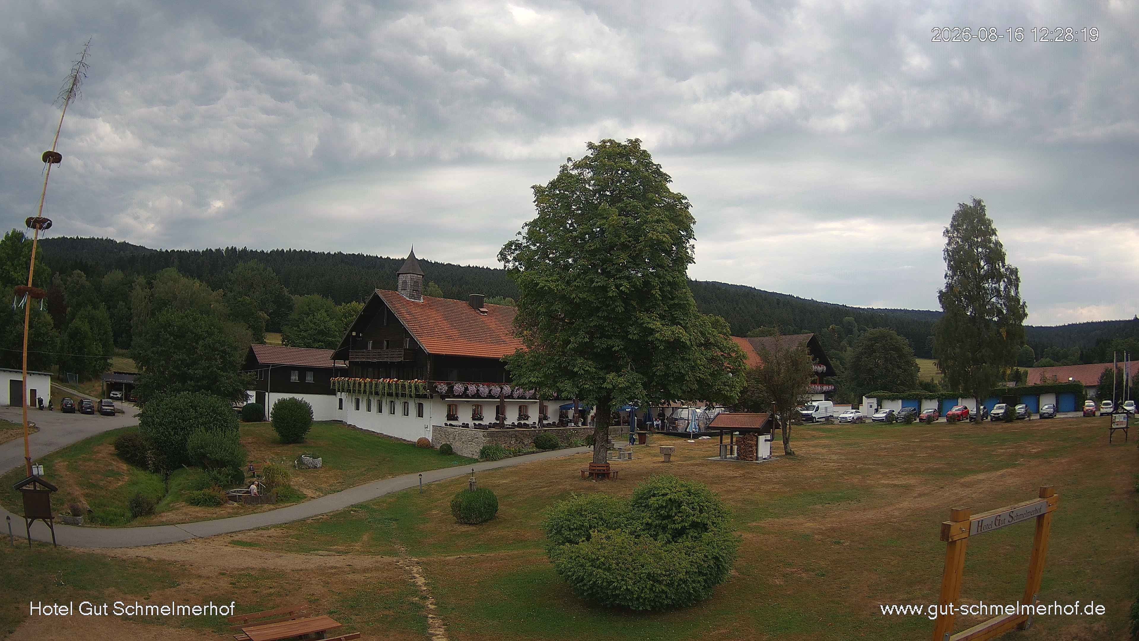 Archiv Foto Webcam  St. Englmar - Hotel Gut Schmelmerhof