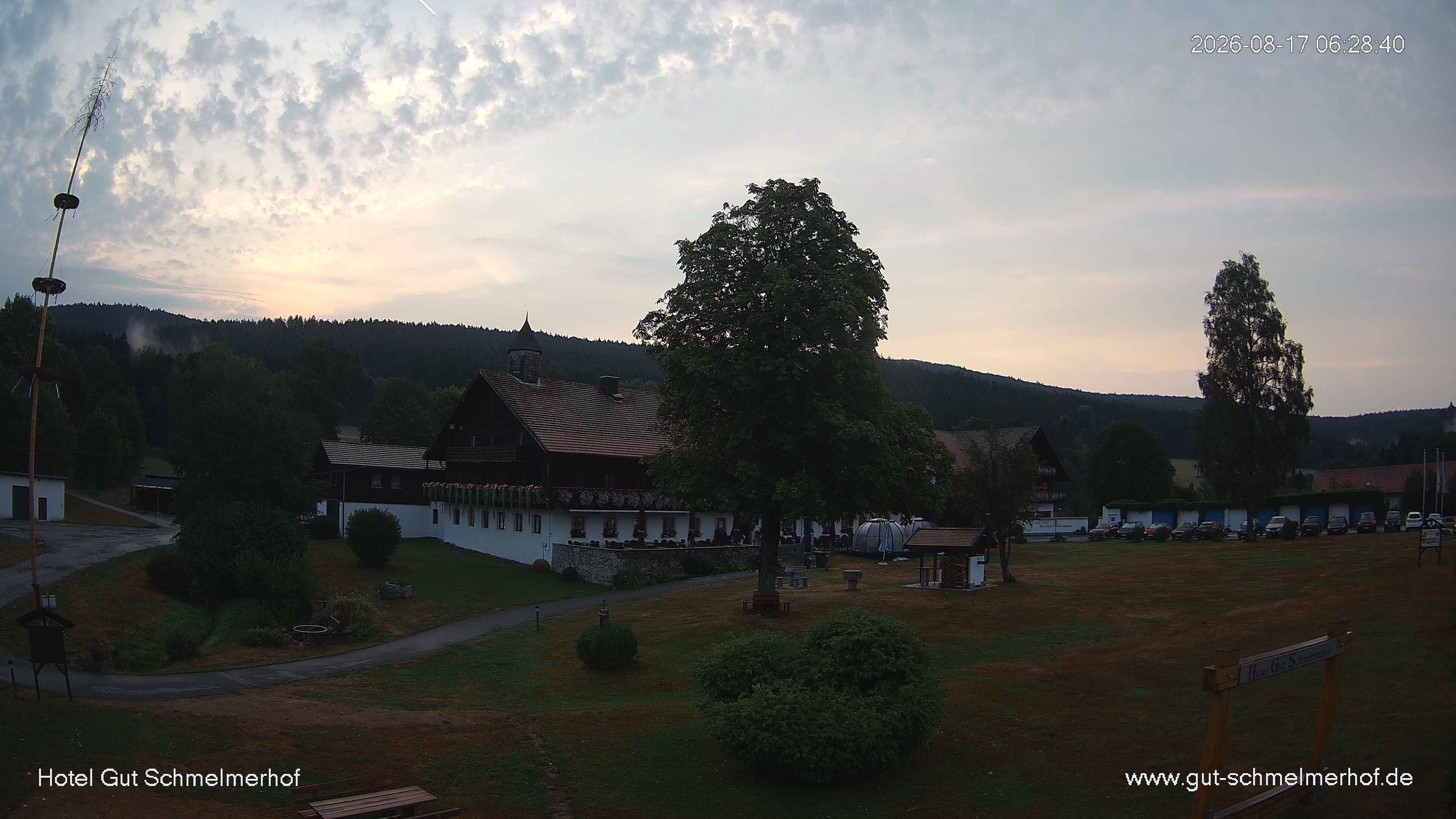 Archiv Foto Webcam  St. Englmar - Hotel Gut Schmelmerhof