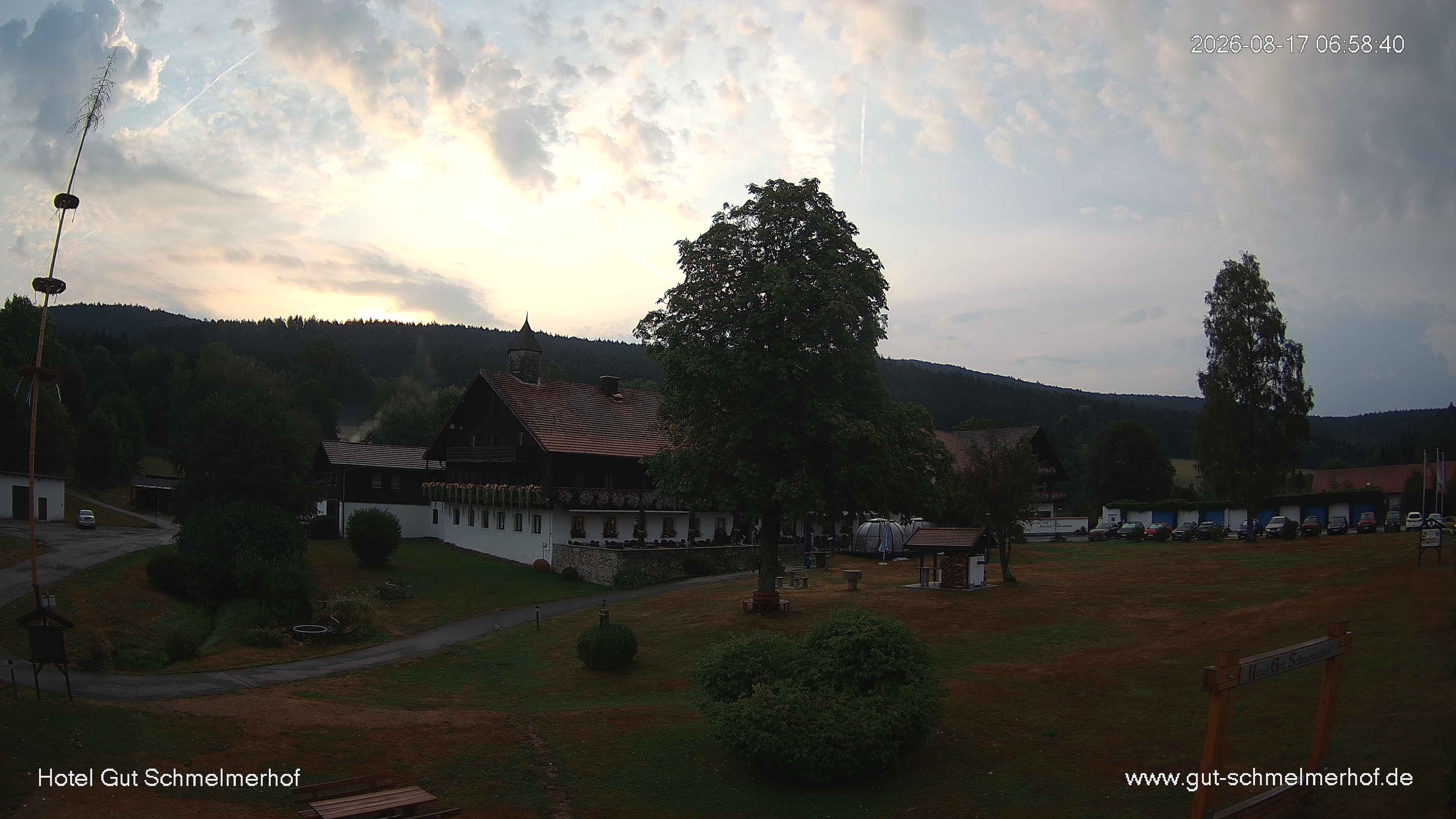 Archiv Foto Webcam  St. Englmar - Hotel Gut Schmelmerhof