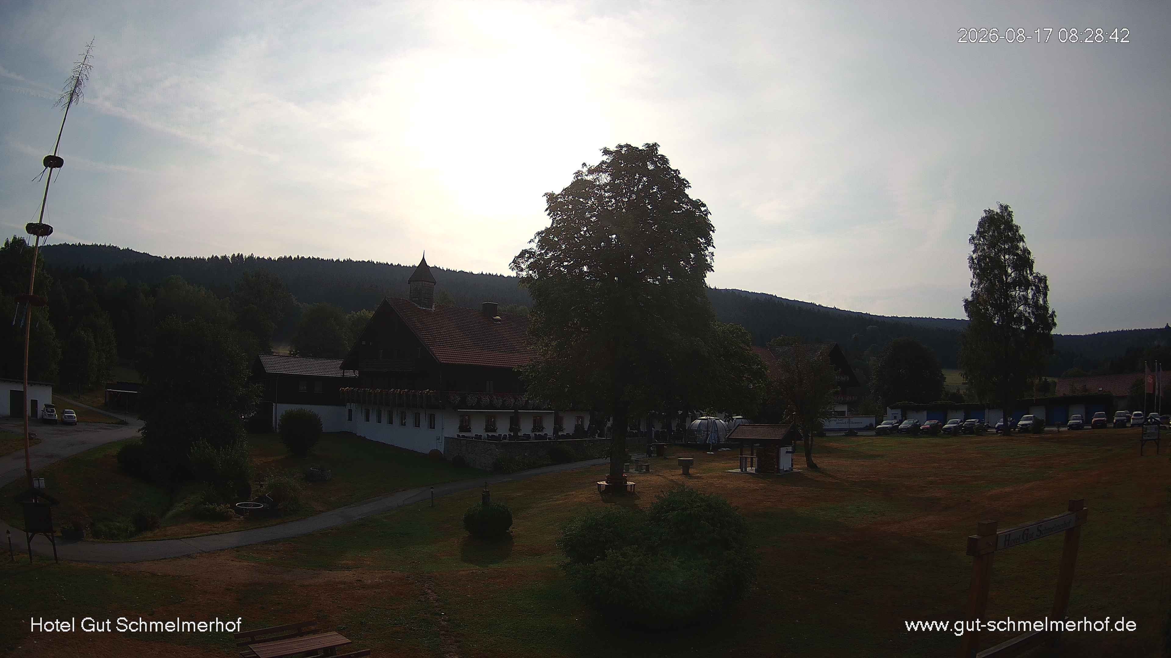 Archiv Foto Webcam  St. Englmar - Hotel Gut Schmelmerhof
