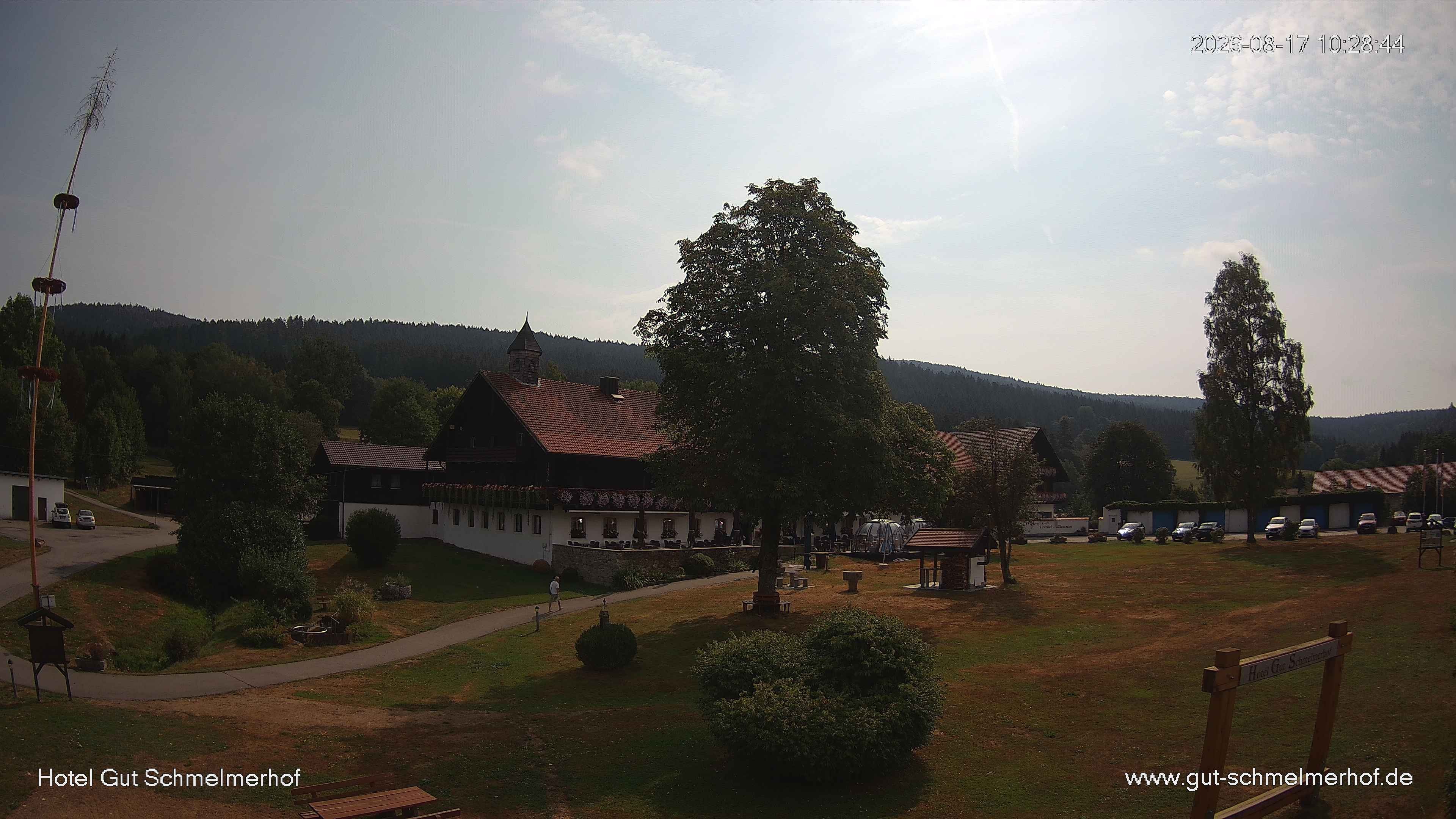 Archiv Foto Webcam  St. Englmar - Hotel Gut Schmelmerhof